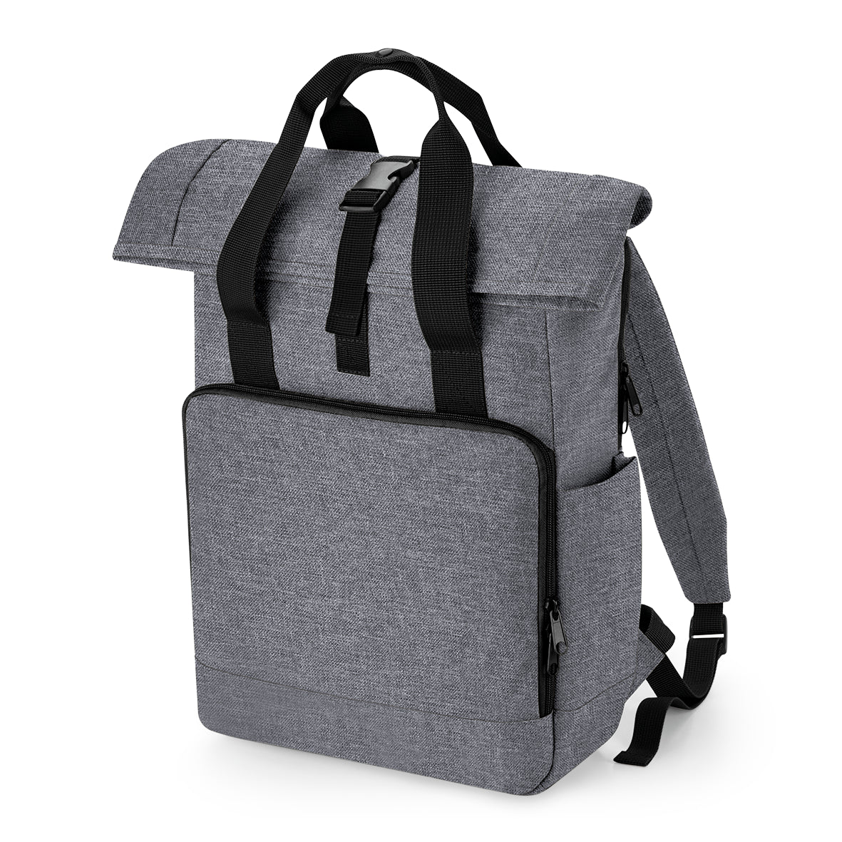 Mochila para portátil con tapa enrollable reciclada – 300D PET | BG118L