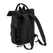 Mochila para portátil con tapa enrollable reciclada – 300D PET | BG118L