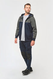 Unisex-Recycling-Bicolor-Kapuzenjacke – 300 g/m² | WK410