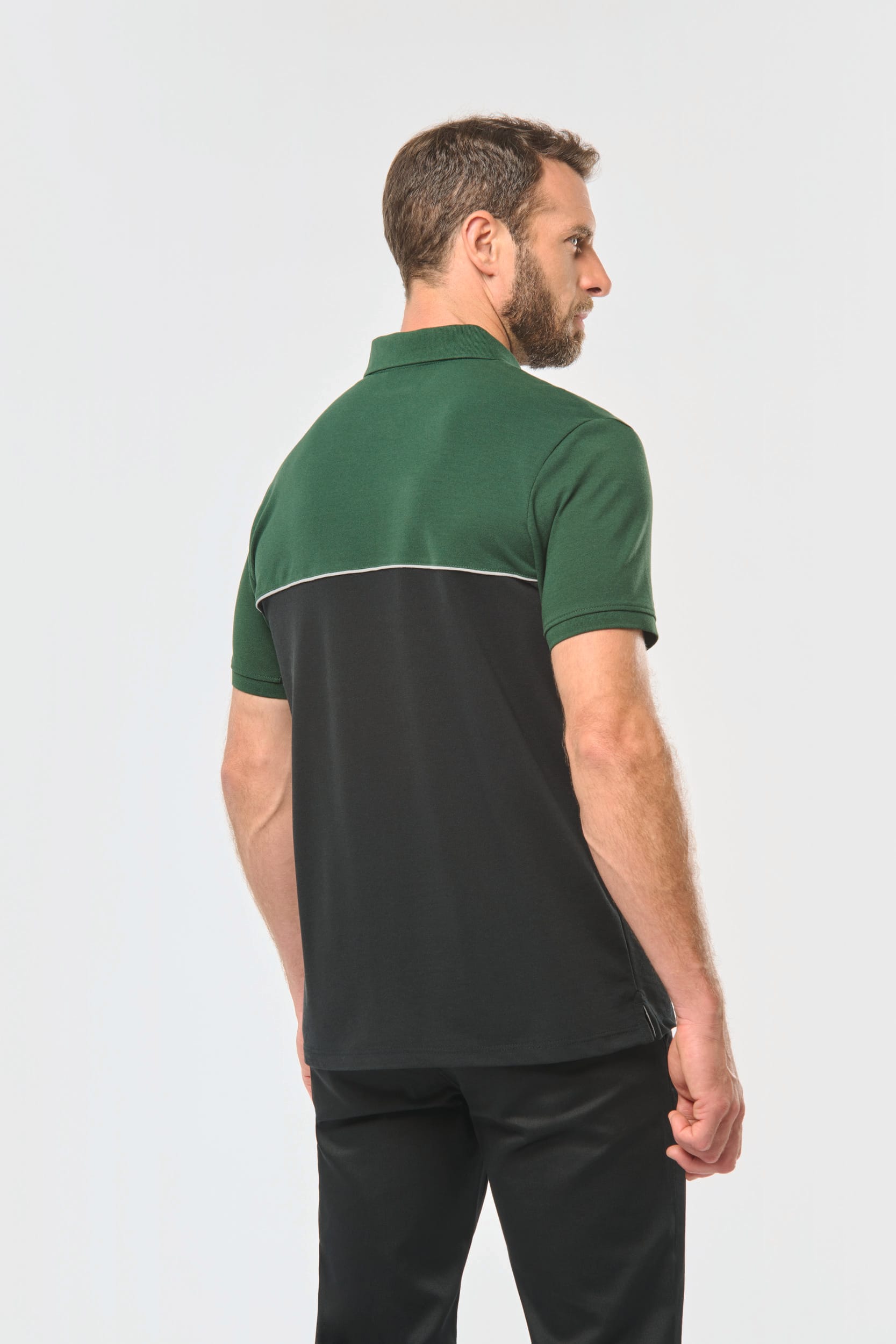 Polo Bicolor Unisex Ecológico – 220 g/m² | WK210