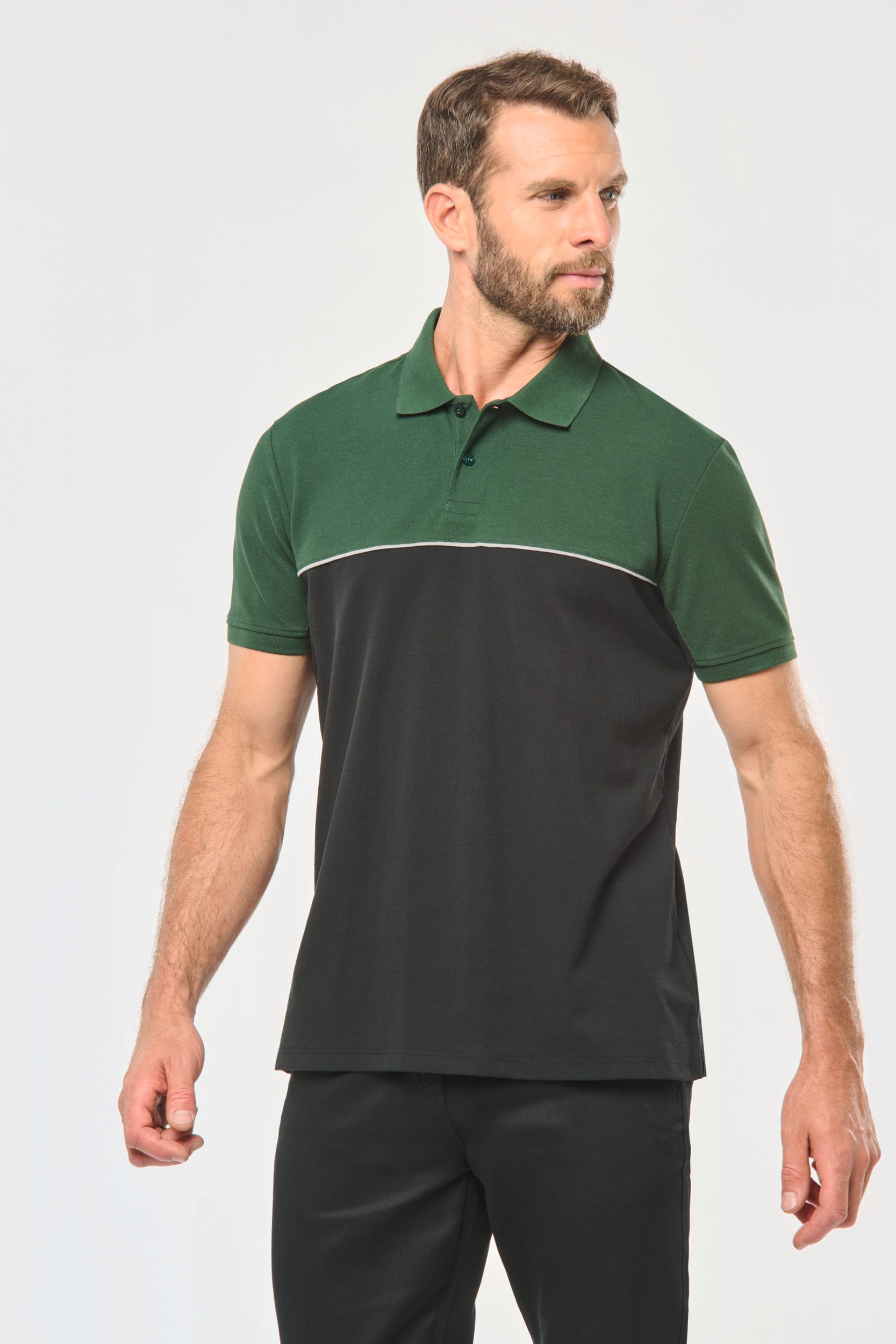 Polo Bicolor Unisex Ecológico – 220 g/m² | WK210