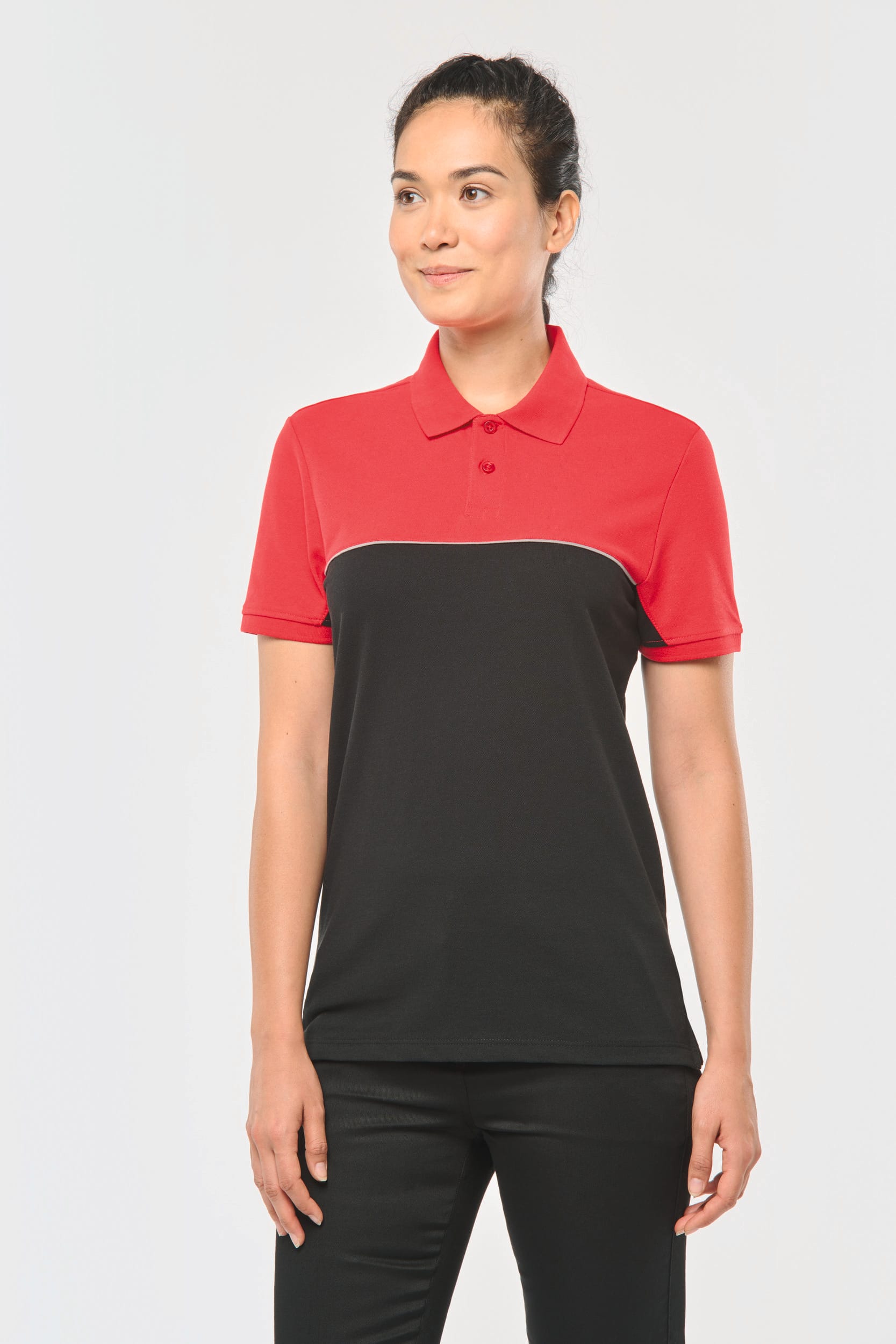 Polo Bicolor Unisex Ecológico – 220 g/m² | WK210