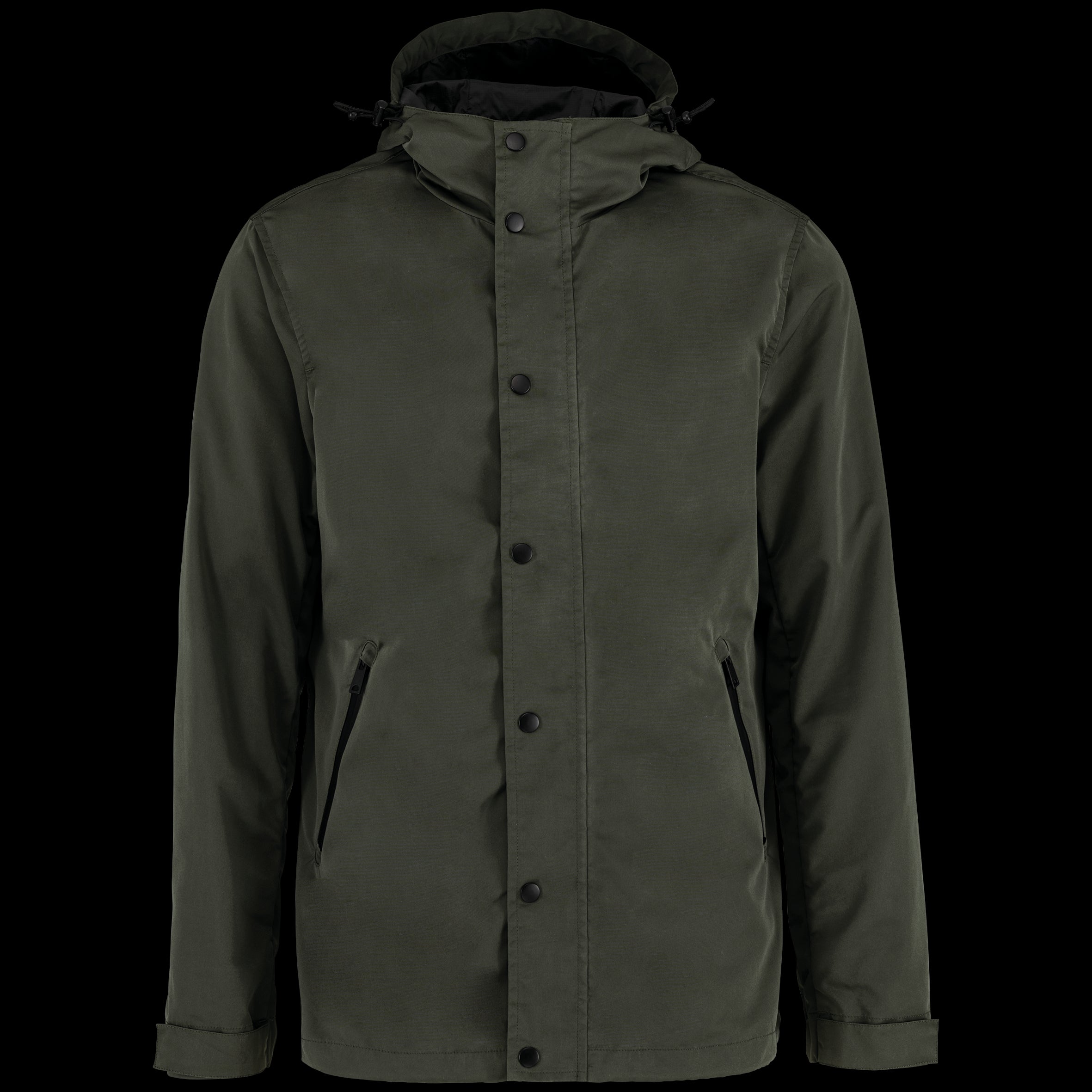 Chaqueta con Capucha Reciclada Unisex – Repelente al Agua | KNS600
