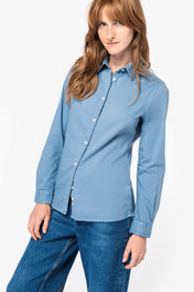 Dames Gewassen Shirt - 135 g/m² - NS503