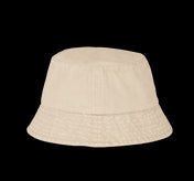 Vintage Washed Organic Cotton Bucket Hat – 280 g/m² | KP223