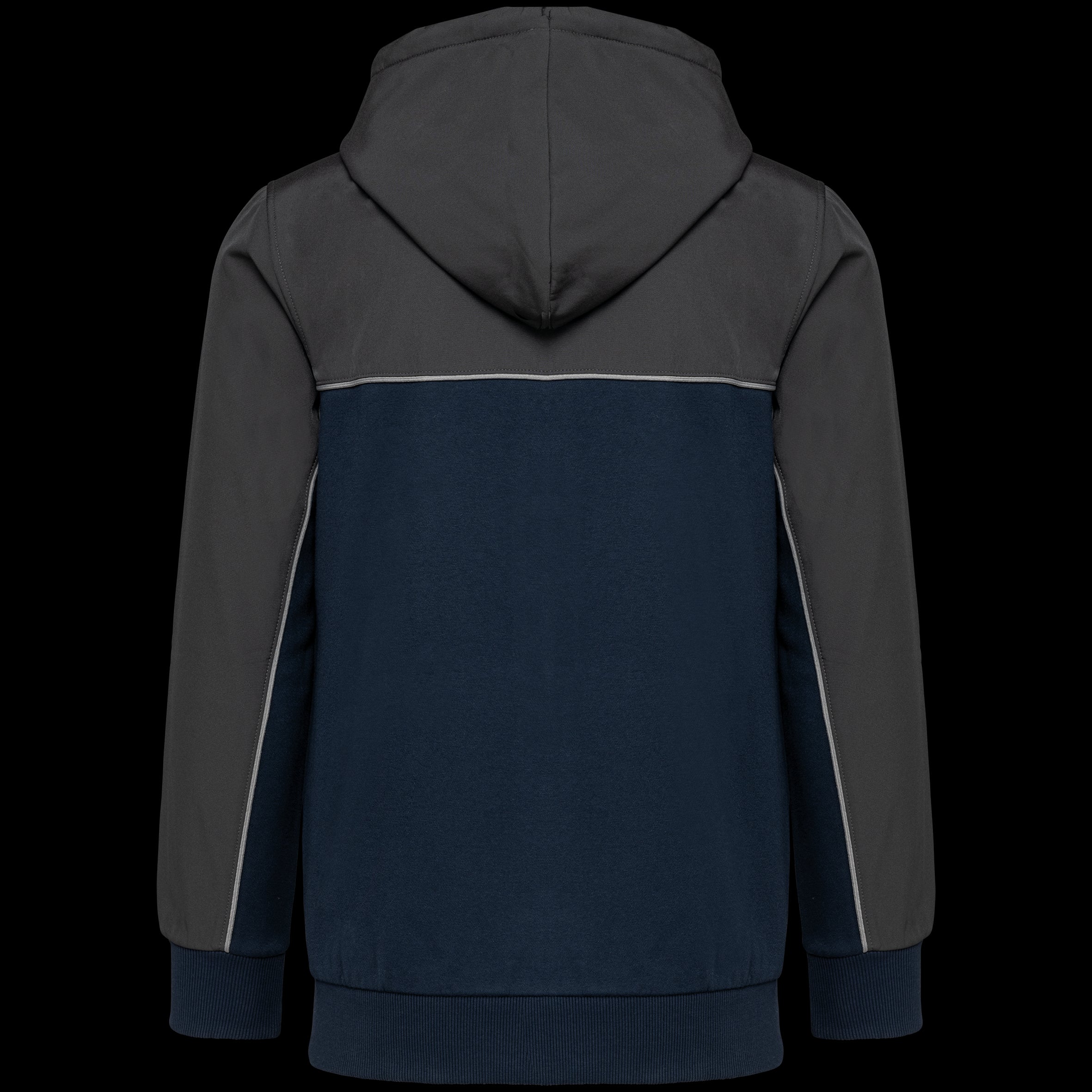 Unisex-Recycling-Bicolor-Kapuzenjacke – 300 g/m² | WK410