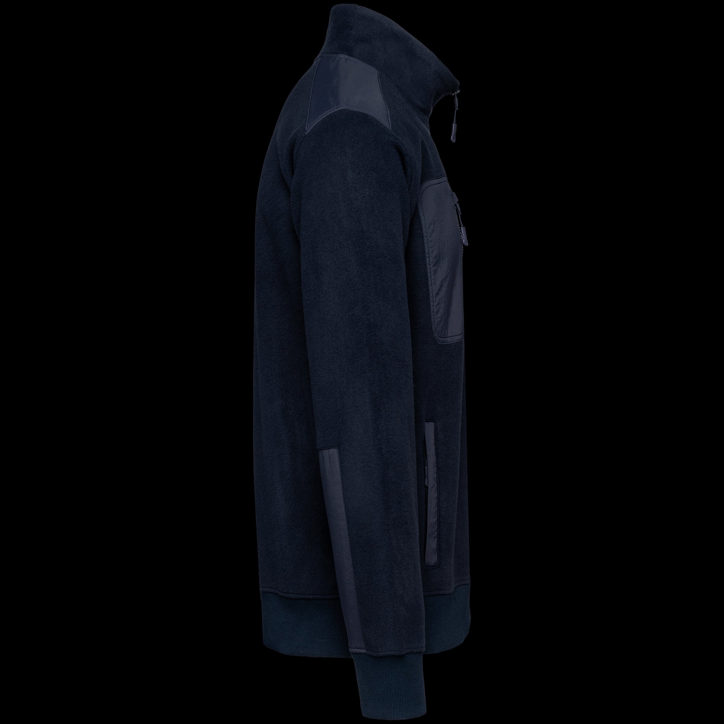 Ropa de trabajo polar reciclada unisex con cremallera 1/4 – 320 g/m² | WK905