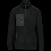 Ropa de trabajo polar reciclada unisex con cremallera 1/4 – 320 g/m² | WK905