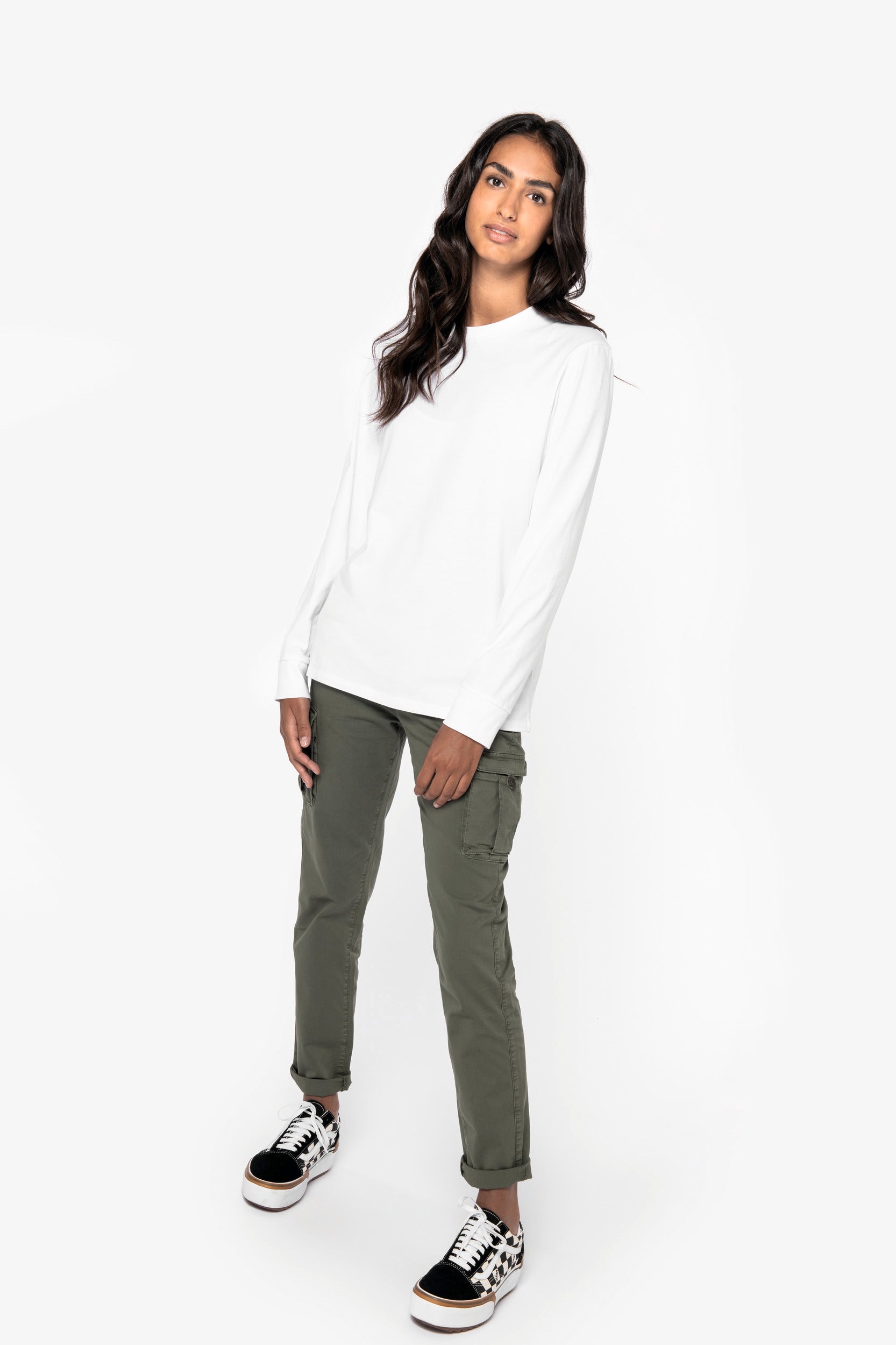Pantalón cargo para mujer - 250 g/m² - NS741