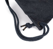 Sac à dos en denim recyclé avec cordon de serrage – 350 g/m² | KI5109