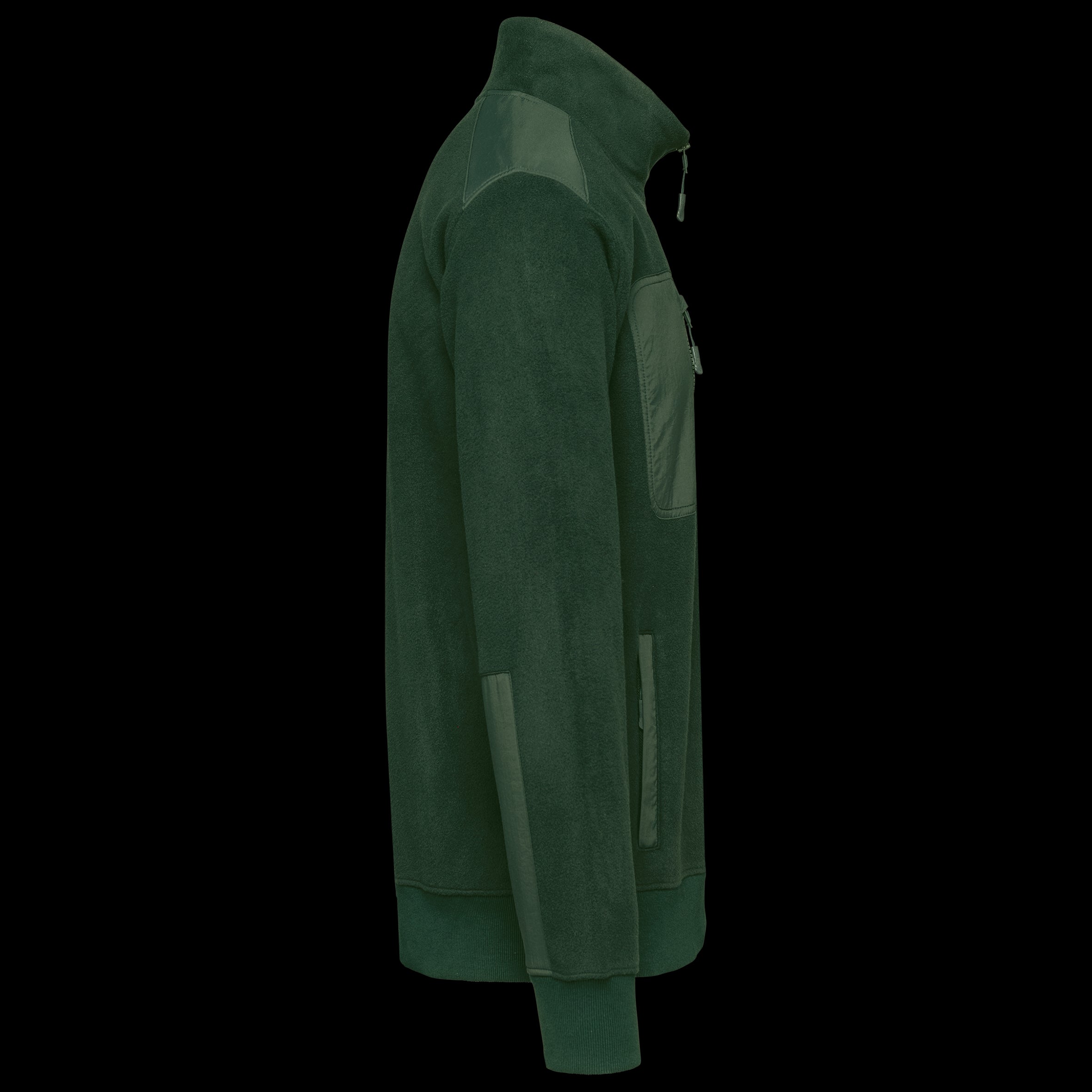 Ropa de trabajo polar reciclada unisex con cremallera 1/4 – 320 g/m² | WK905