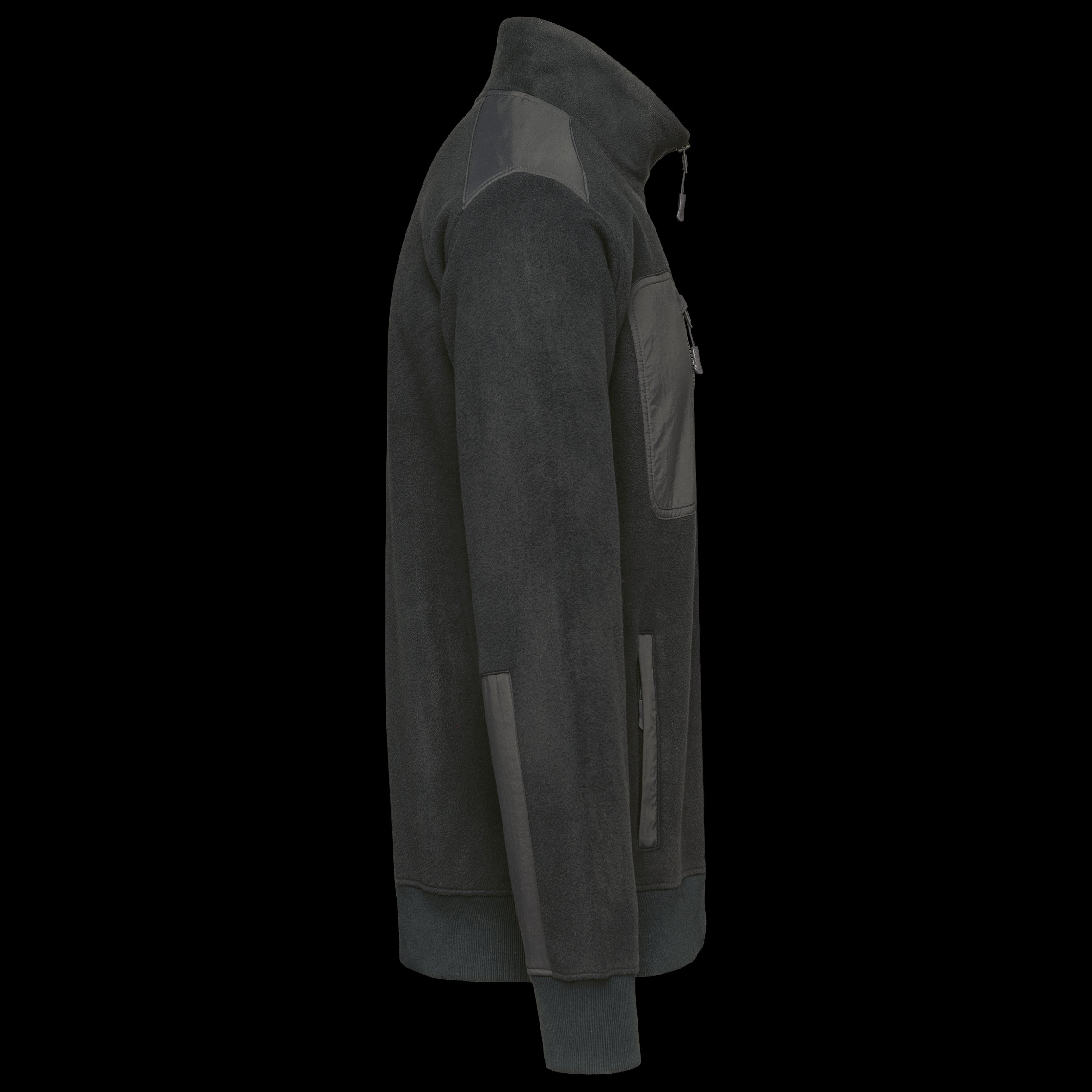 Ropa de trabajo polar reciclada unisex con cremallera 1/4 – 320 g/m² | WK905