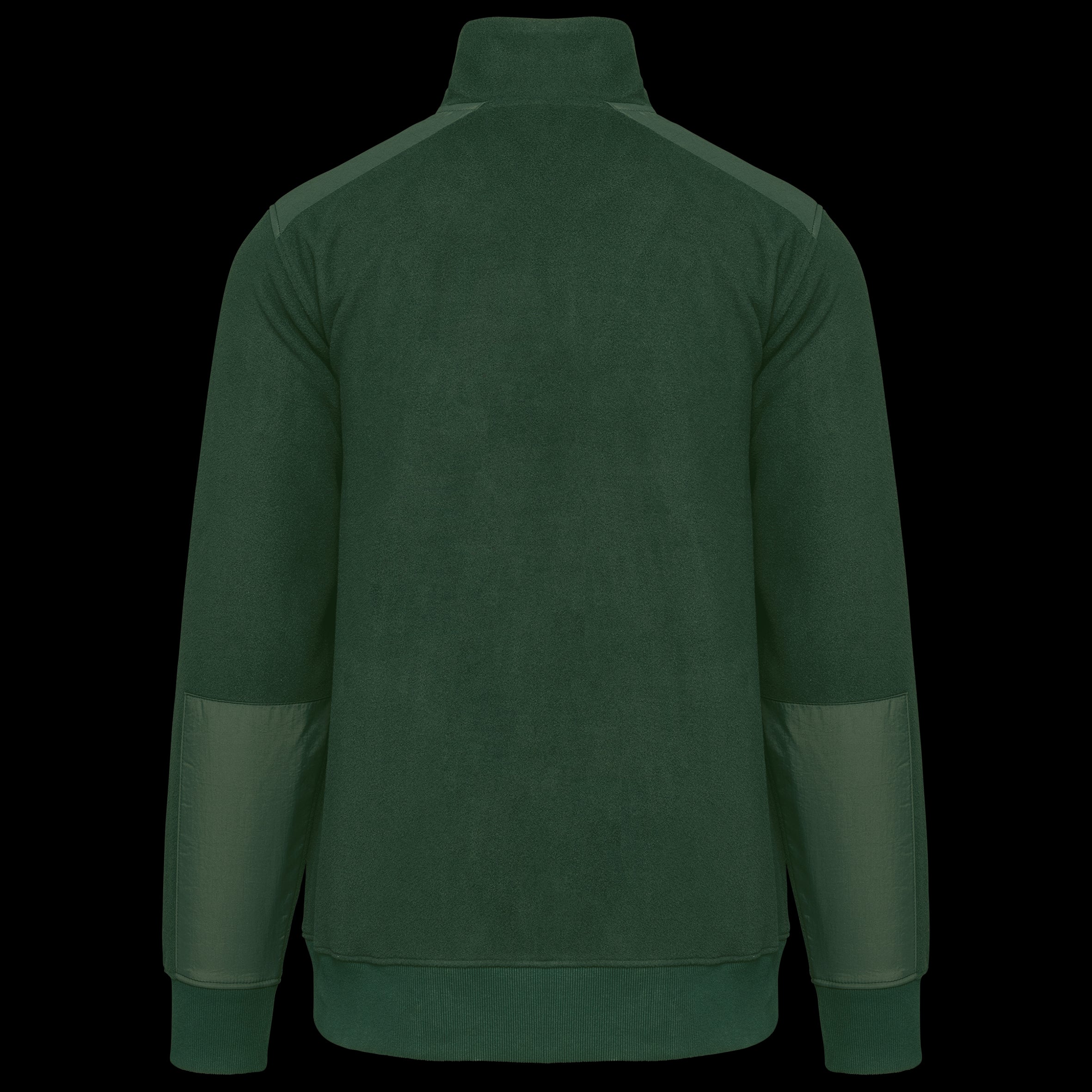 Ropa de trabajo polar reciclada unisex con cremallera 1/4 – 320 g/m² | WK905