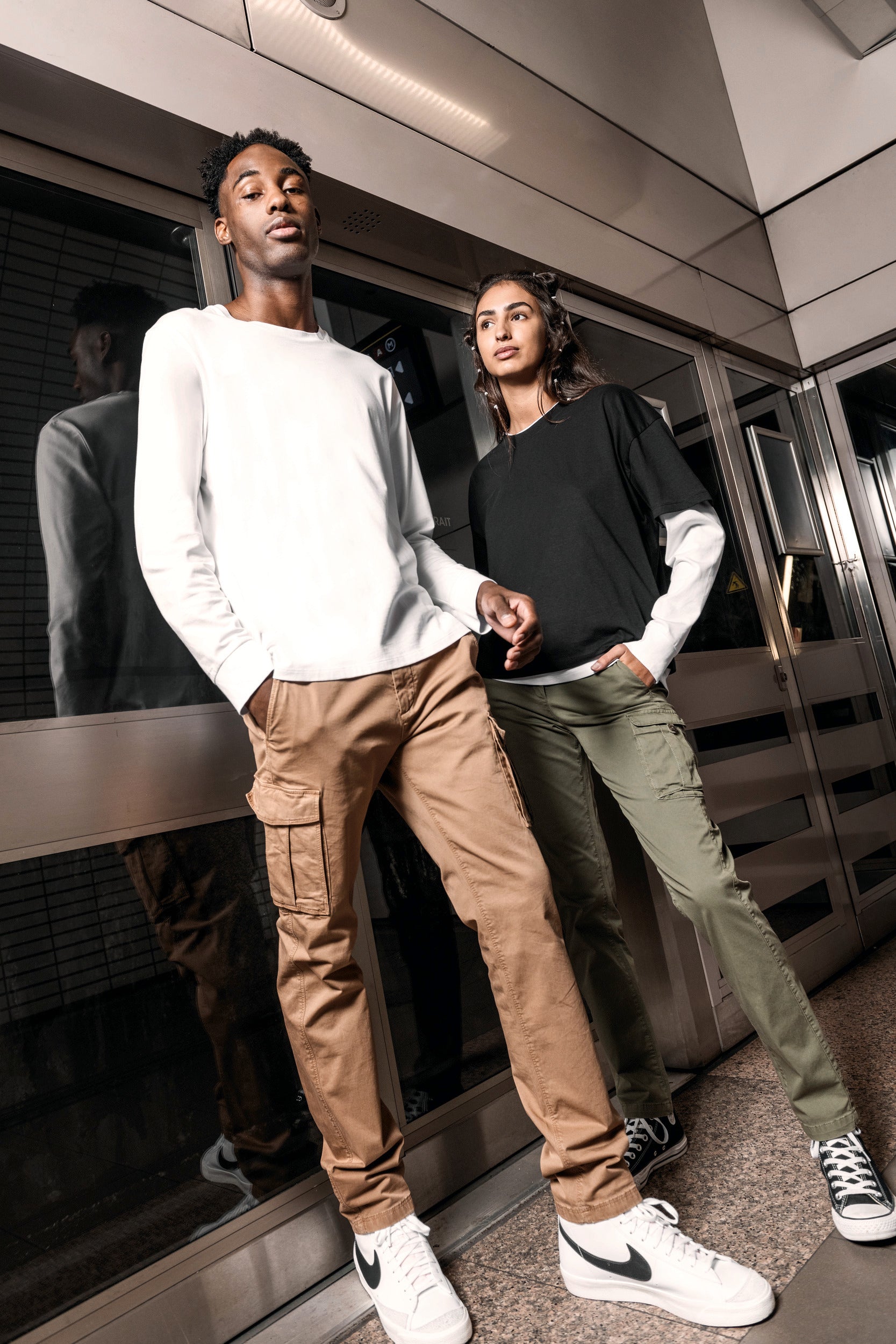 Pantalón cargo para hombre - 250 g/m² - NS740