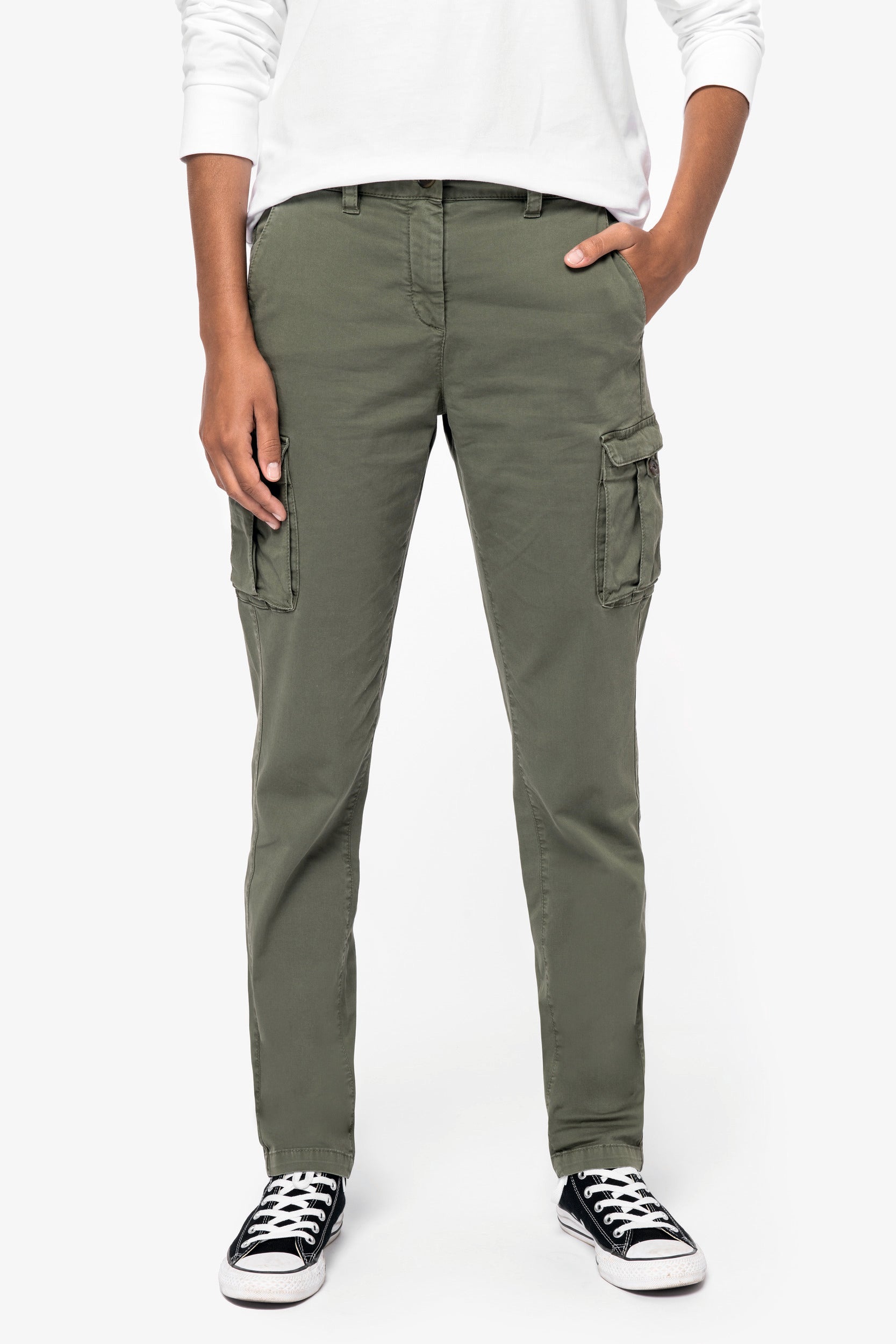 Pantalón cargo para mujer - 250 g/m² - NS741