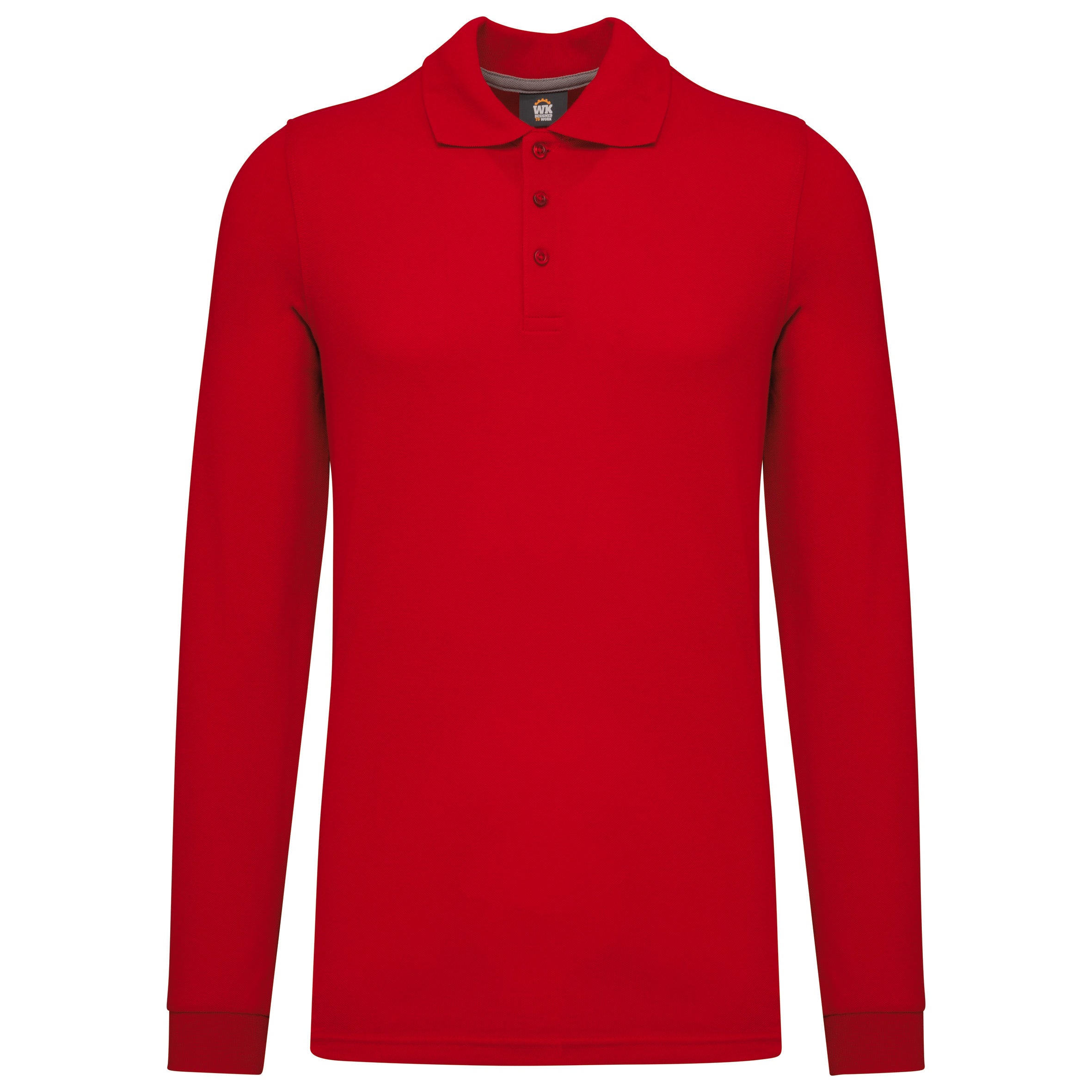 Men's Long-sleeved Polo Shirt | WK276