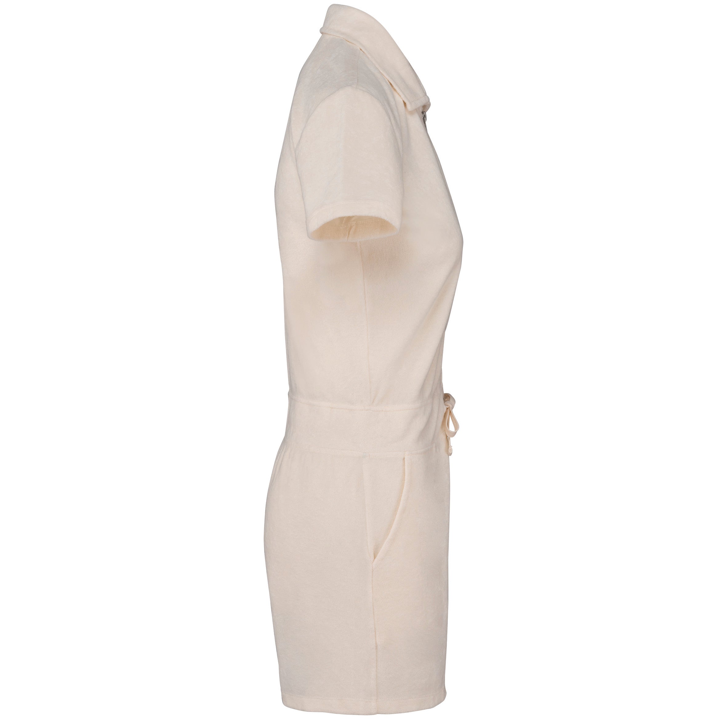 Ladies’ Eco-friendly Terry Towel Zipped Jumpsuit - NS5002