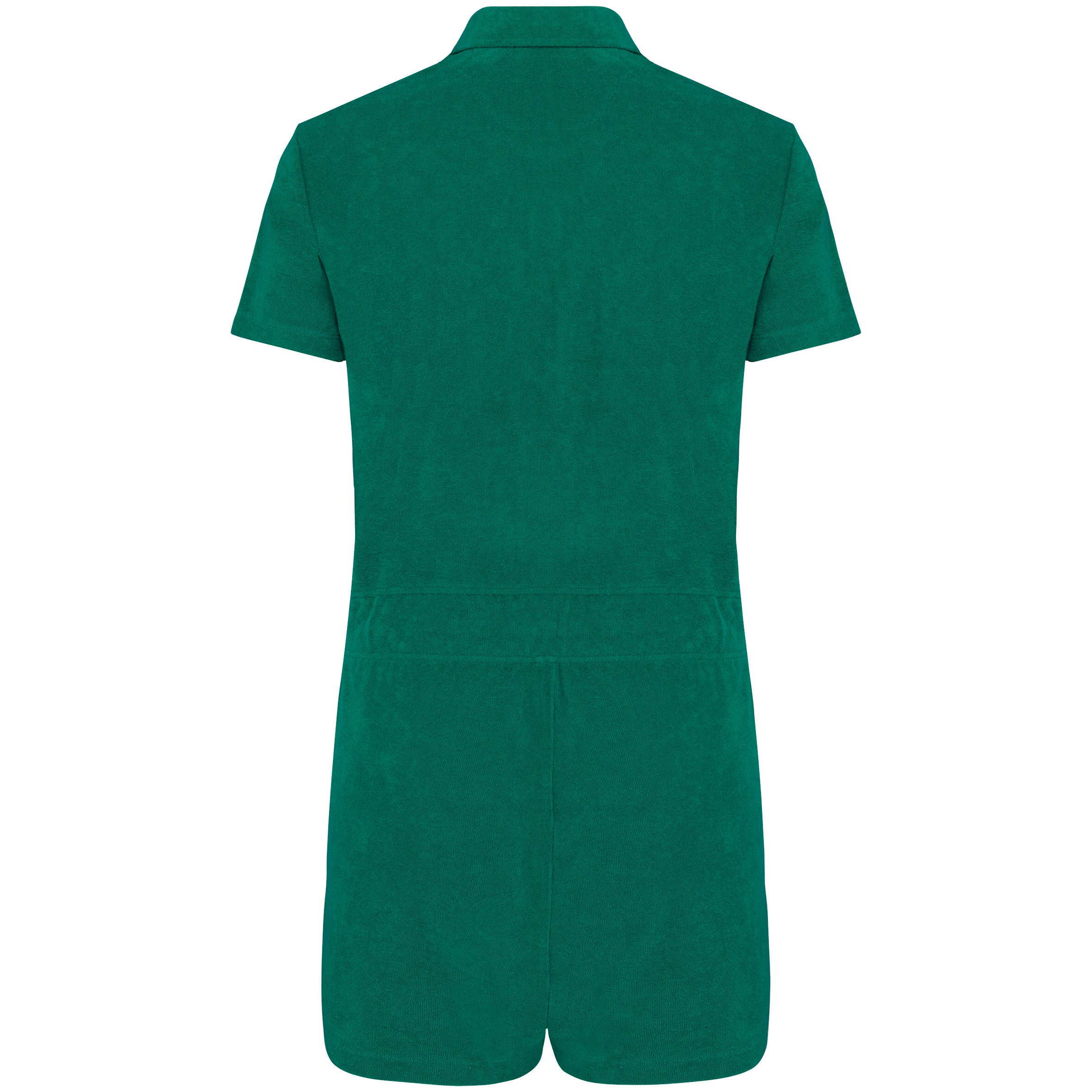 Ladies’ Eco-friendly Terry Towel Zipped Jumpsuit - NS5002