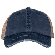 Umweltfreundliche Unisex-Trucker-Kappe mit Risseffekt - NS027