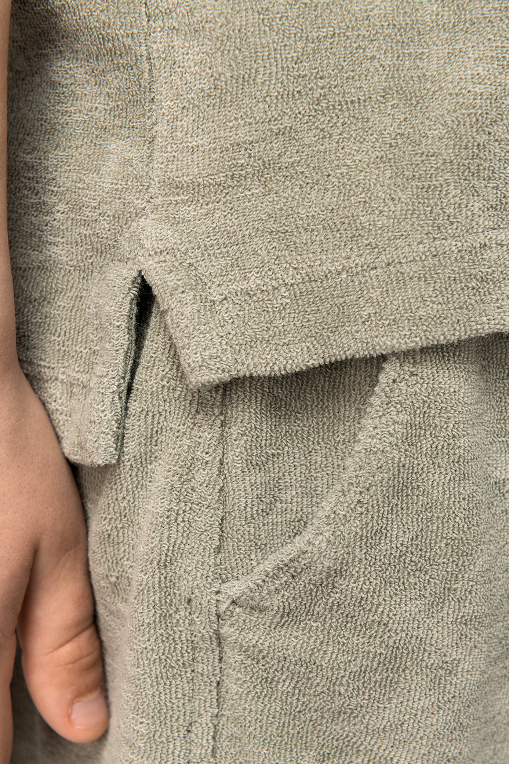 Eco-friendly Boys’ Terry Towel Polo Shirt - 210 g/m² - NS218