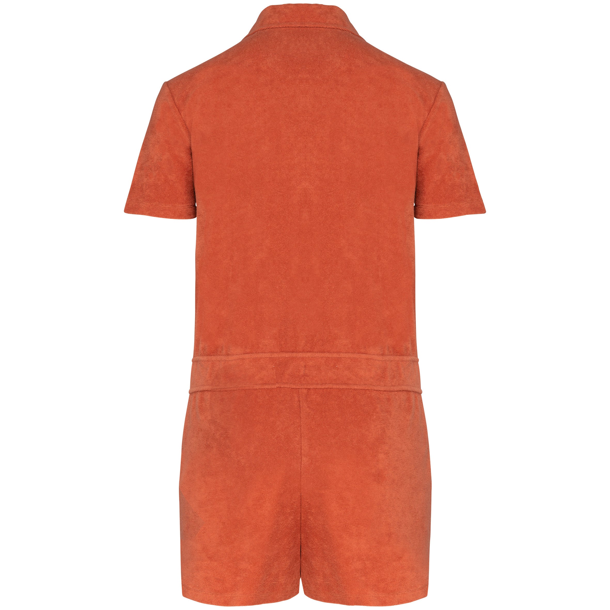 Ladies’ Eco-friendly Terry Towel Zipped Jumpsuit - NS5002