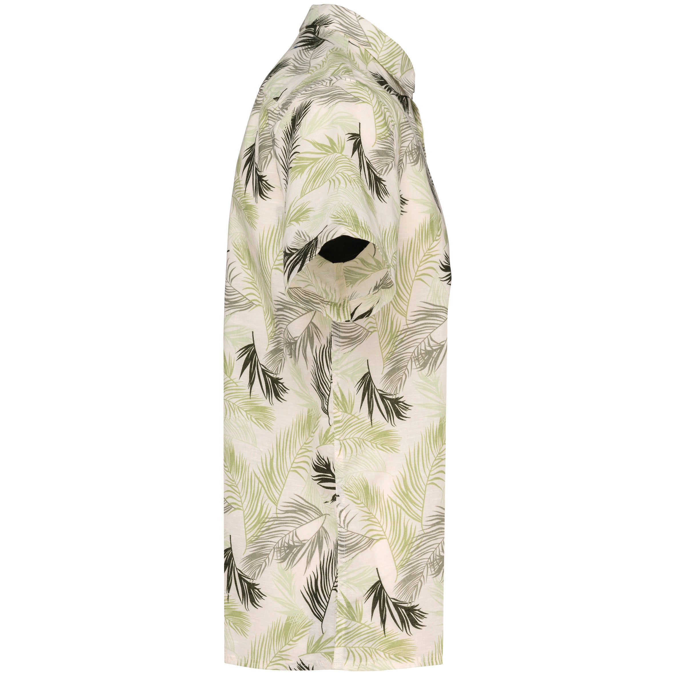 Heren Eco-vriendelijke Plant Print Shirt - NS530