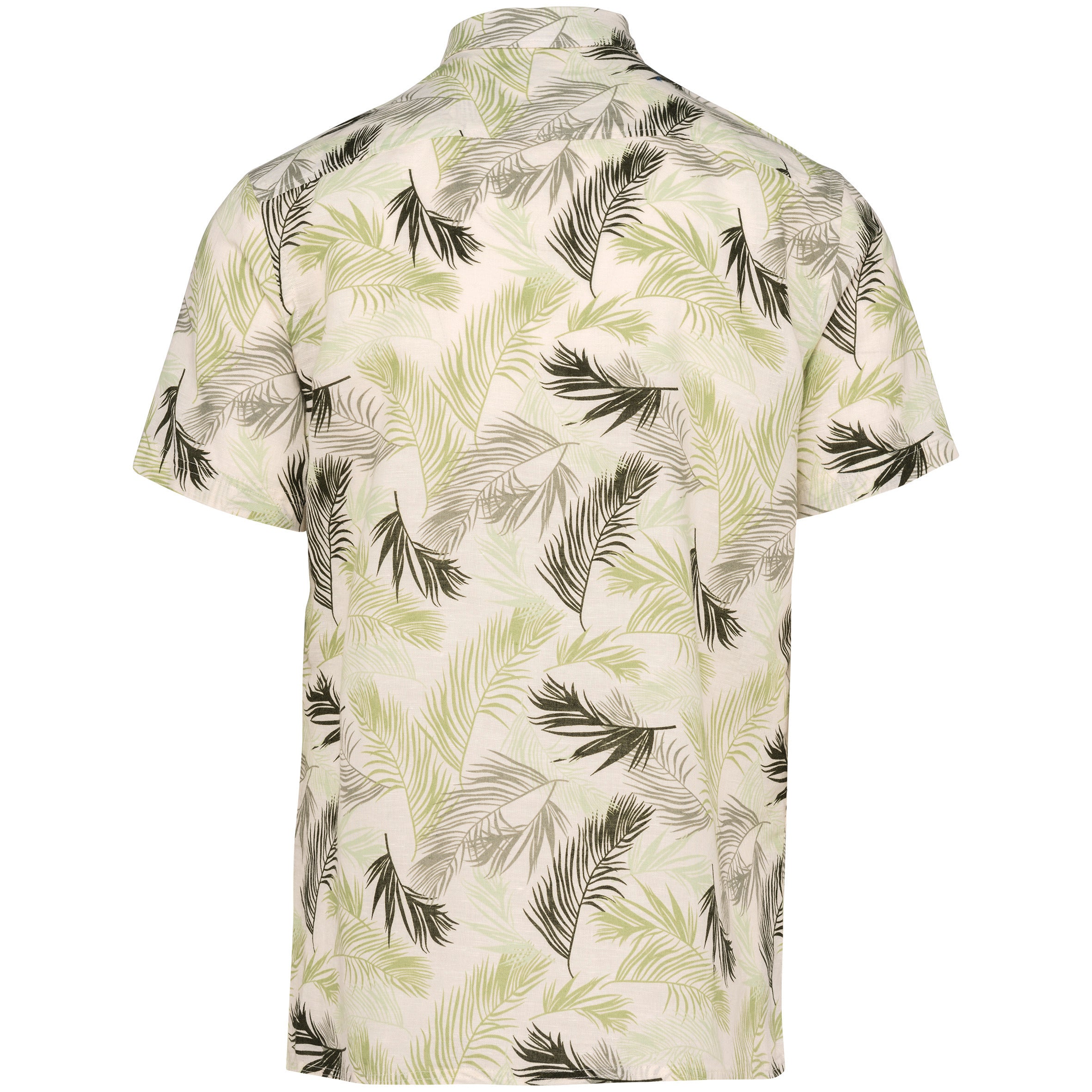 Heren Eco-vriendelijke Plant Print Shirt - NS530