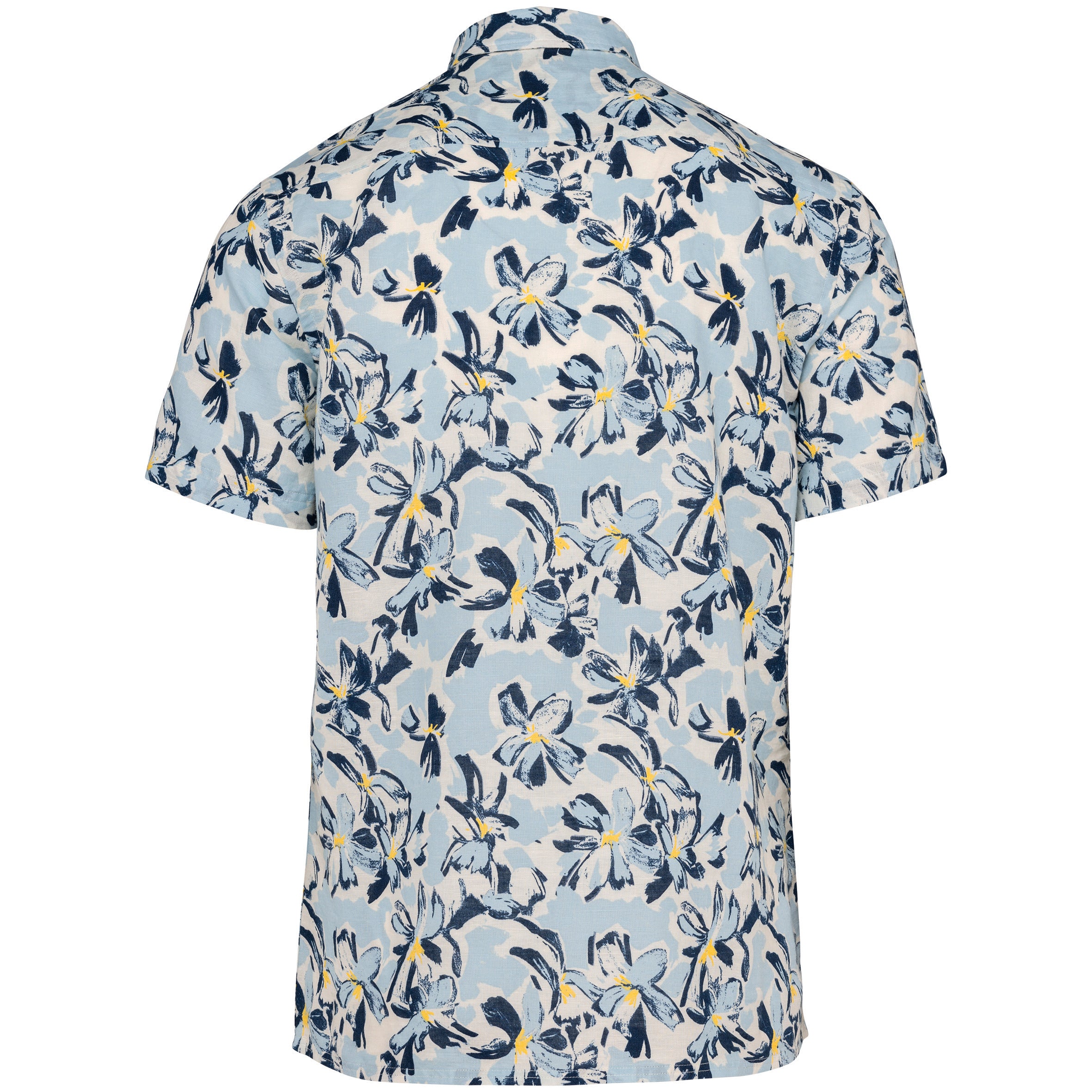 Heren Eco-vriendelijke Plant Print Shirt - NS530