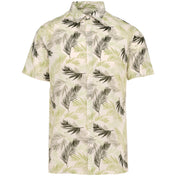 Heren Eco-vriendelijke Plant Print Shirt - NS530