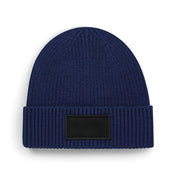 Moderner Beanie mit bedruckbarem Baumwoll-Patch – 185 g/m² | B442R