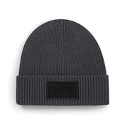 Moderner Beanie mit bedruckbarem Baumwoll-Patch – 185 g/m² | B442R