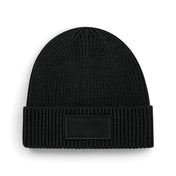 Moderner Beanie mit bedruckbarem Baumwoll-Patch – 185 g/m² | B442R