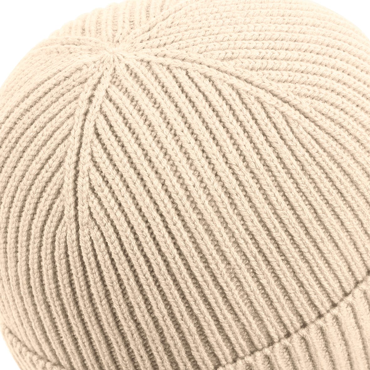 Moderner Beanie mit bedruckbarem Baumwoll-Patch – 185 g/m² | B442R