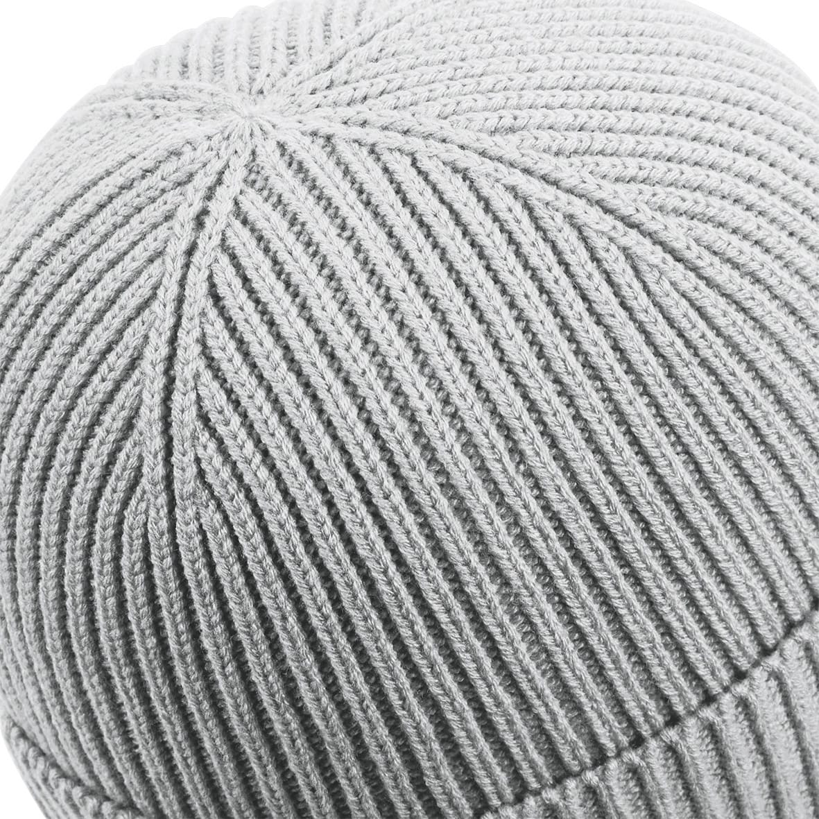 Moderner Beanie mit bedruckbarem Baumwoll-Patch – 185 g/m² | B442R