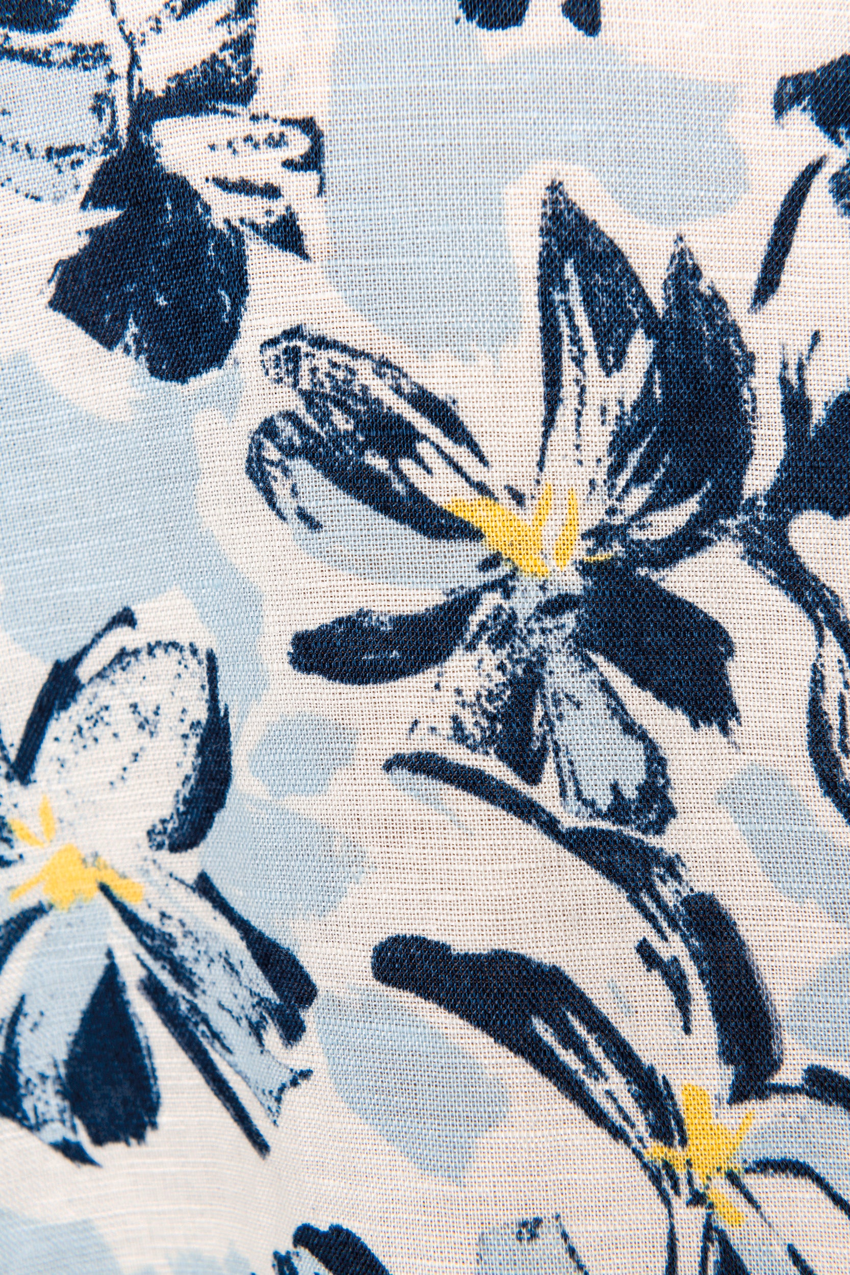 Heren Eco-vriendelijke Plant Print Shirt - NS530