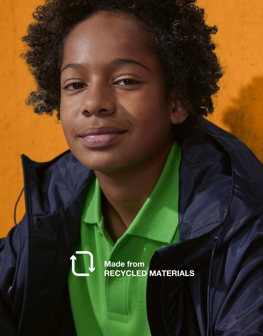 Reset Kids' Windbreaker - Gerecycled & Waterbestendig | zesenveertigduizend vijfhonderdtweeënveertig