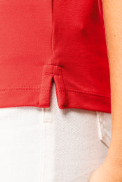 Eco-friendly Ladies’ Pique Knit Polo Shirt - 220 g/m² - NS208
