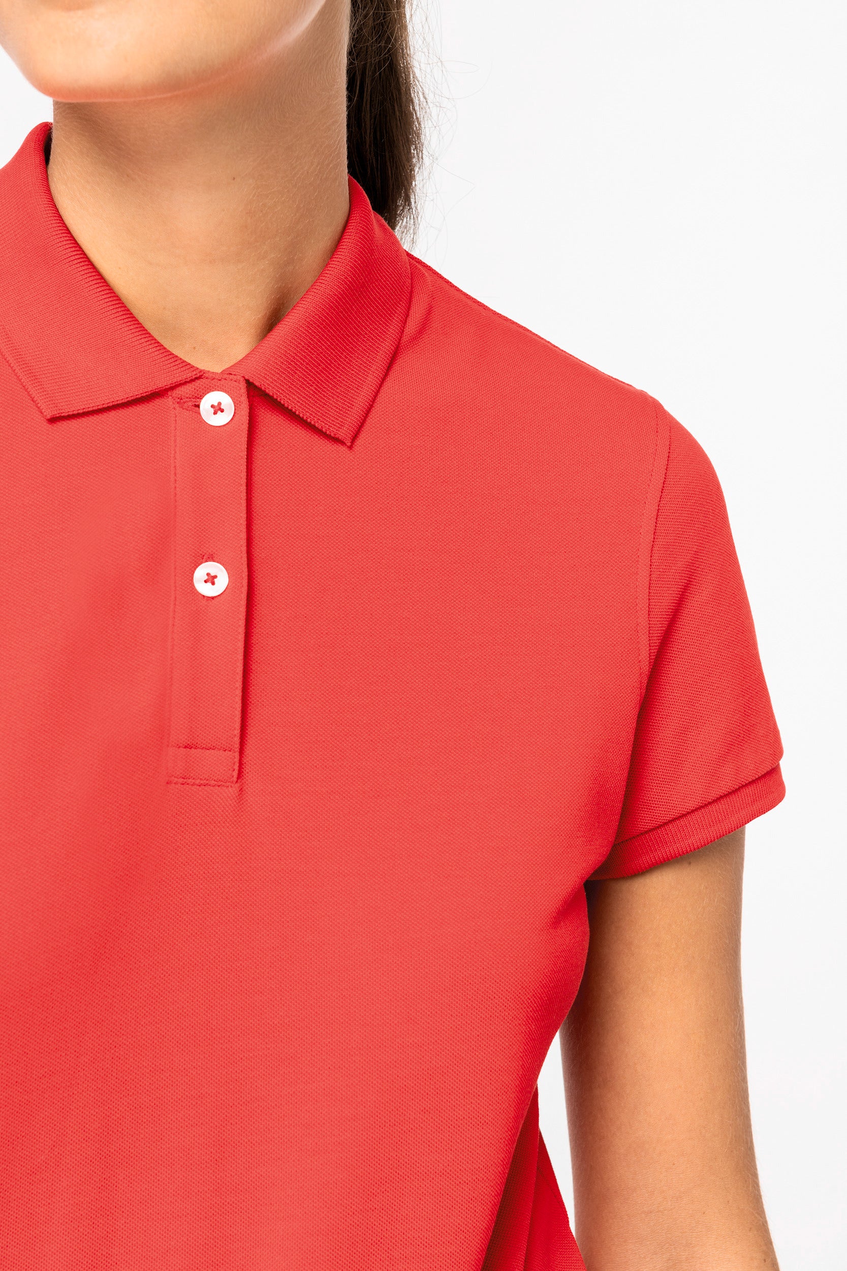 Eco-friendly Ladies’ Pique Knit Polo Shirt - 220 g/m² - NS208