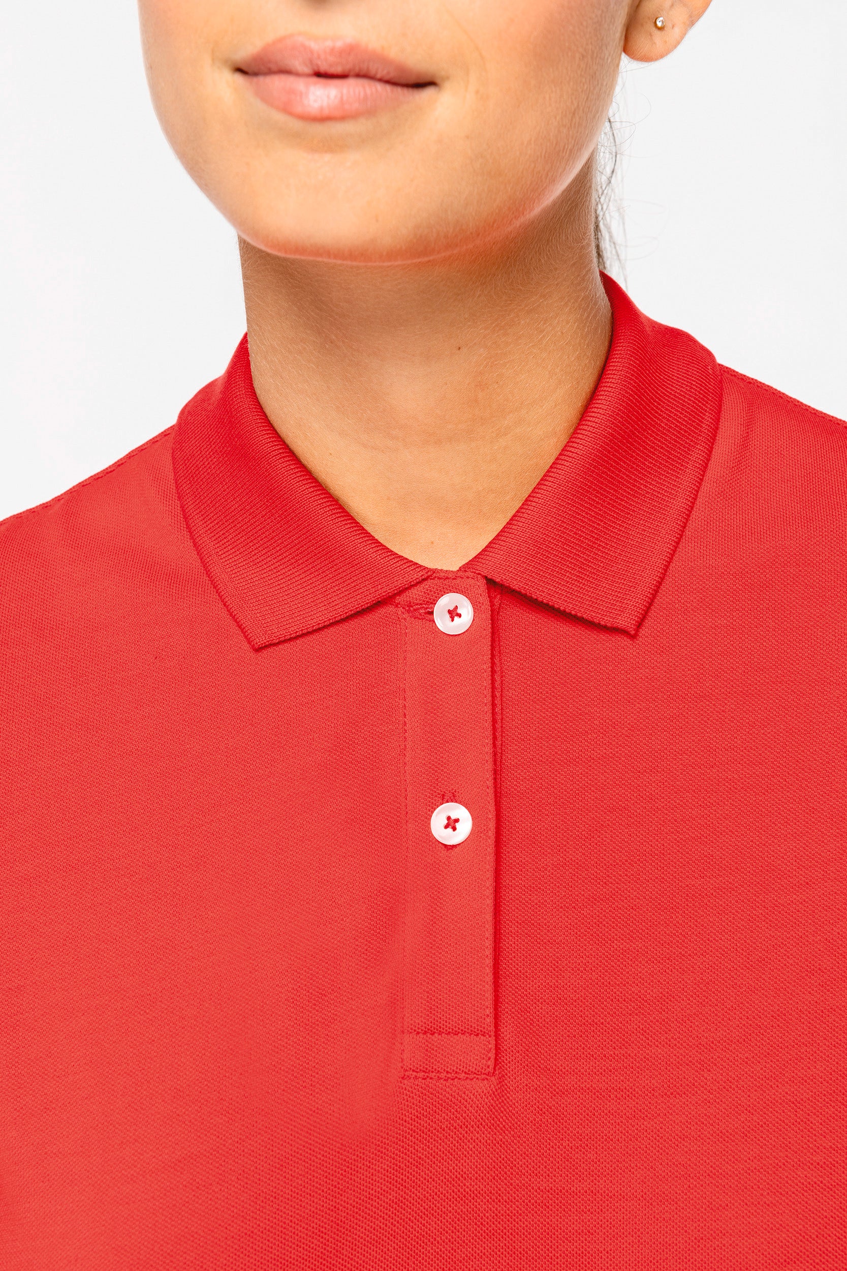 Eco-friendly Ladies’ Pique Knit Polo Shirt - 220 g/m² - NS208