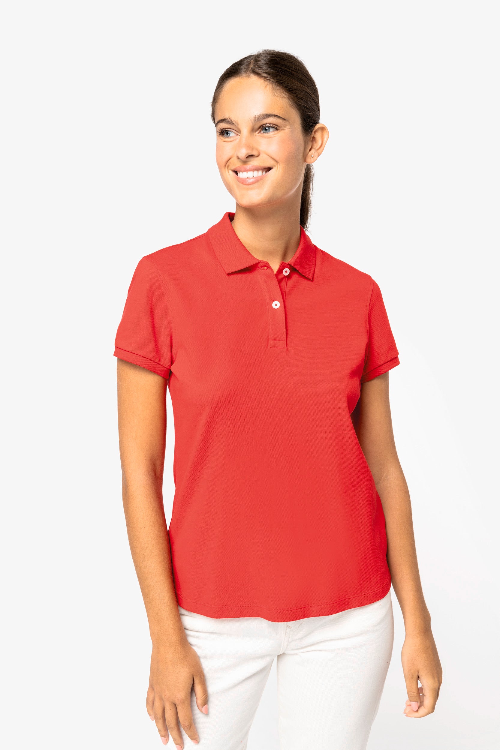 Eco-friendly Ladies’ Pique Knit Polo Shirt - 220 g/m² - NS208