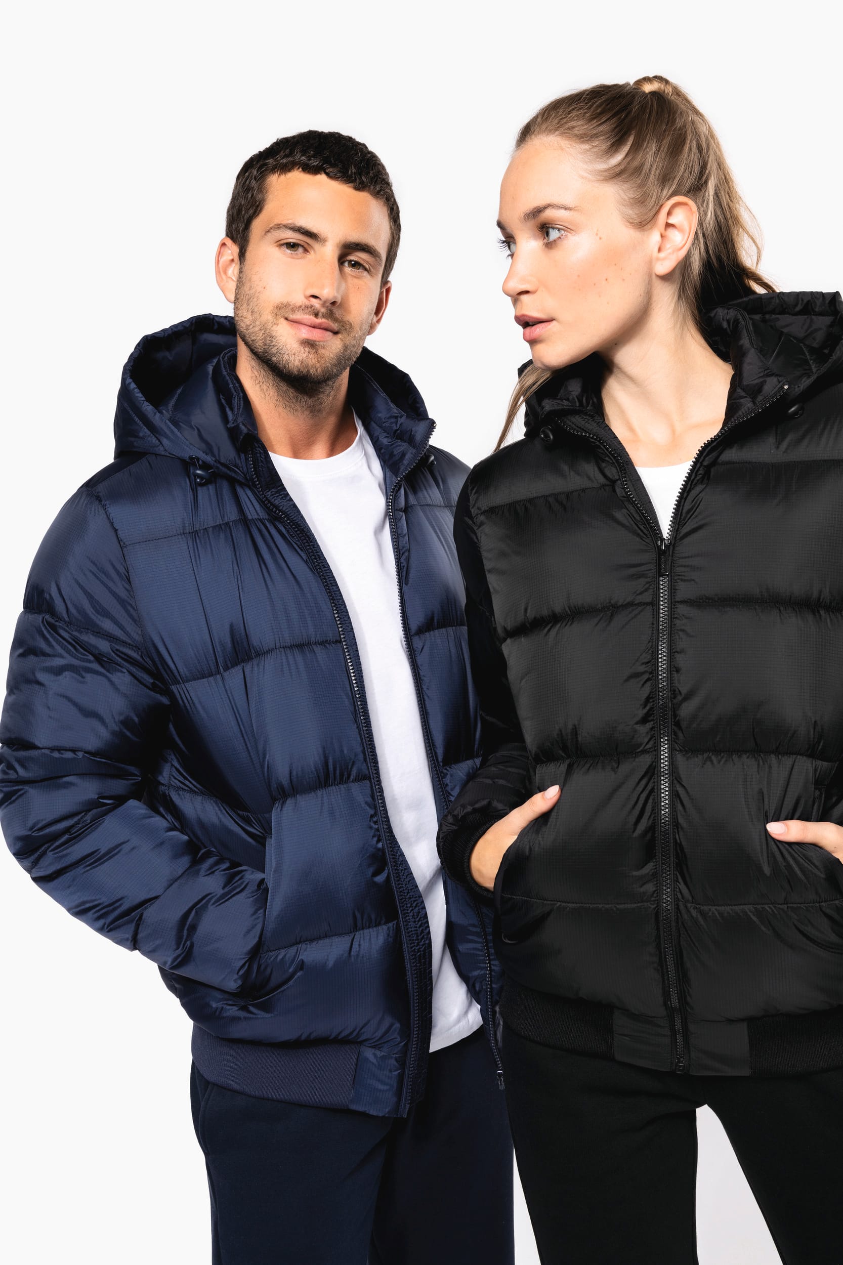 Chaqueta con Capucha Unisex de Ripstop Reciclado – 380T | K6166
