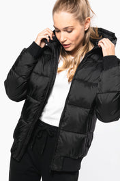 Chaqueta con Capucha Unisex de Ripstop Reciclado – 380T | K6166