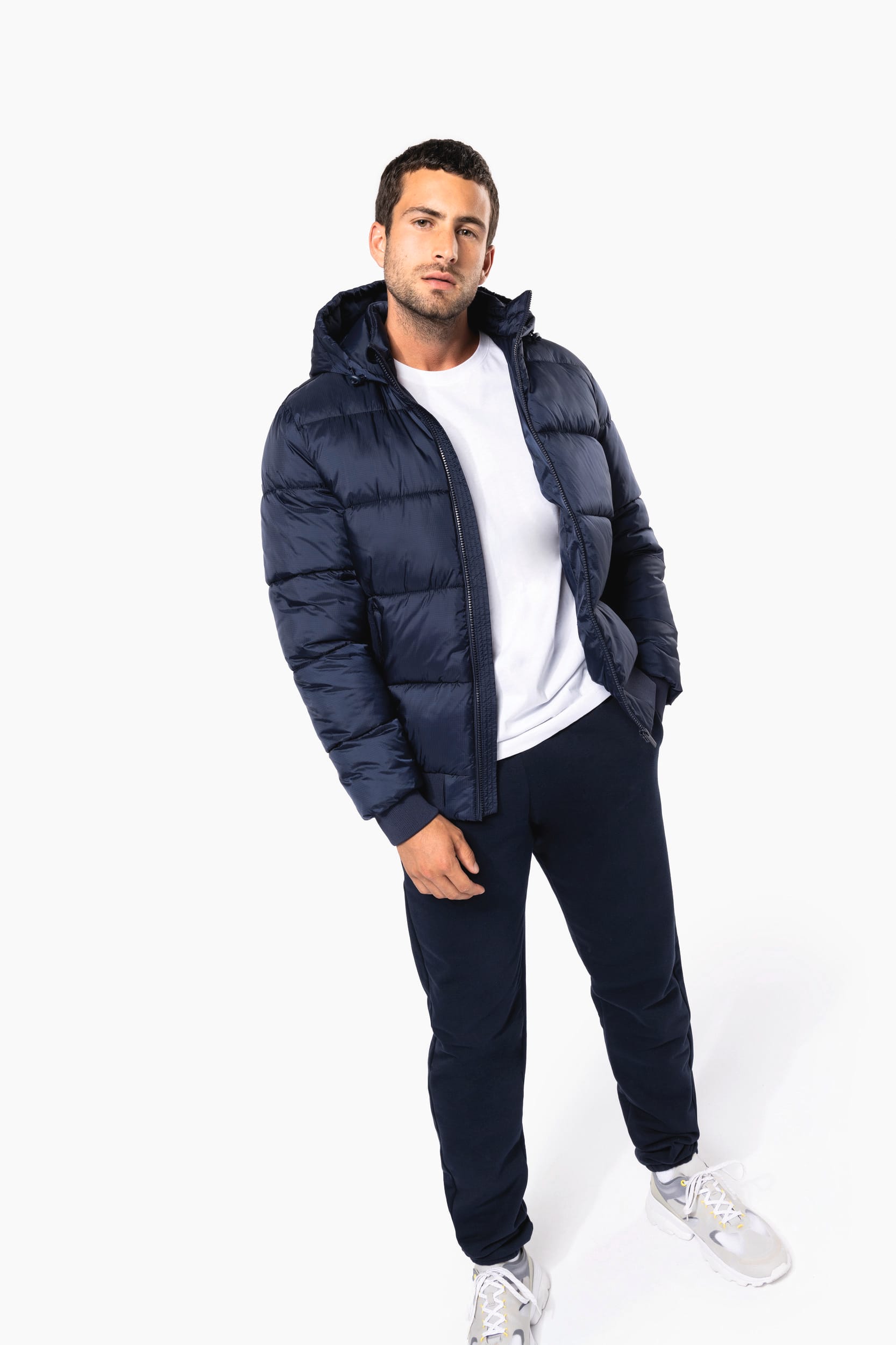 Chaqueta con Capucha Unisex de Ripstop Reciclado – 380T | K6166