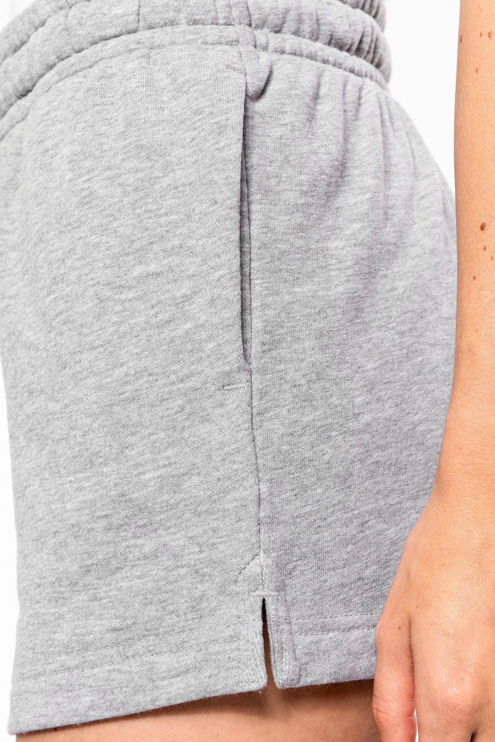 Pantalón corto de rizo francés ecológico para mujer - 300 g/m² - K799