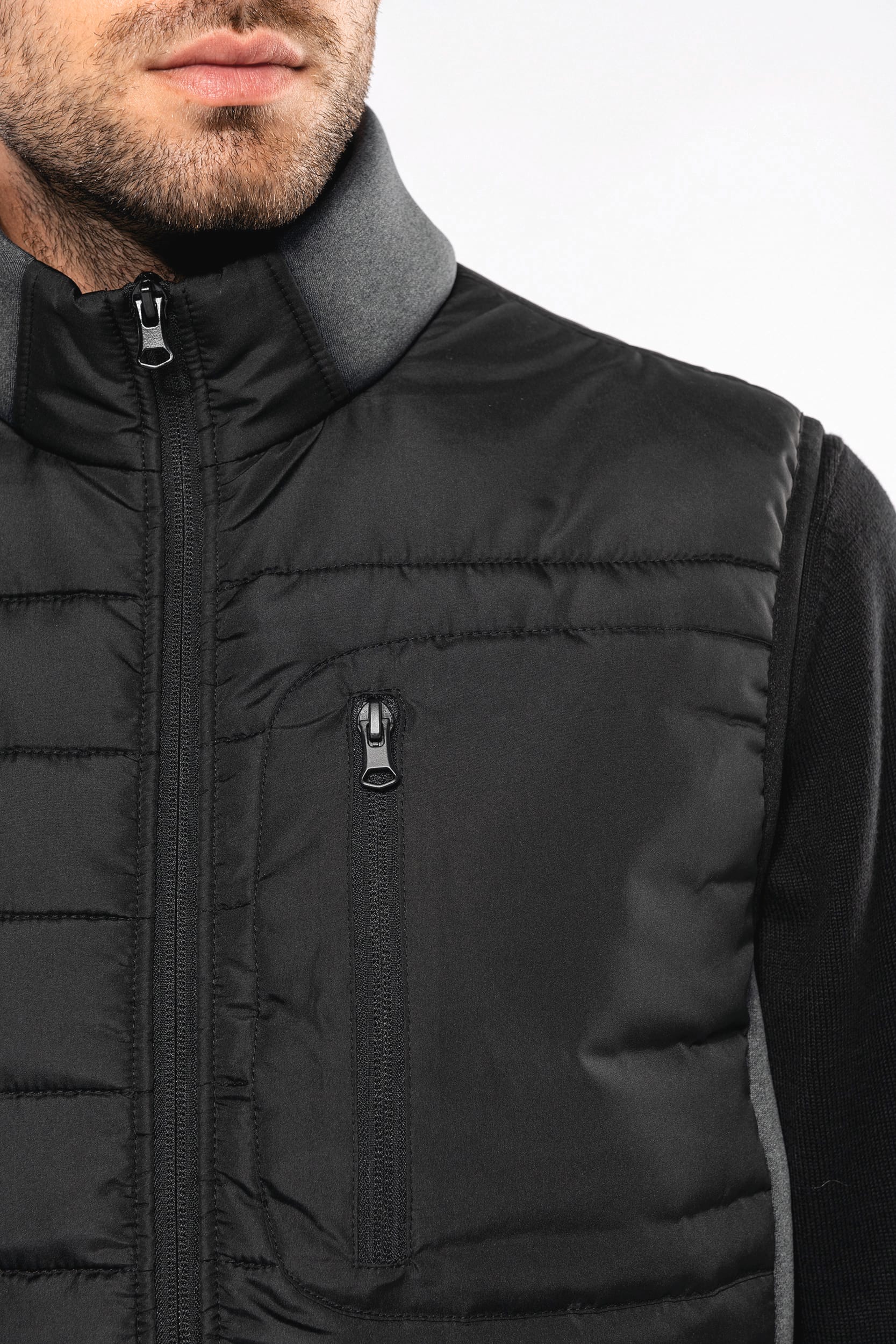 Men’s Hybrid Padded Vest – Recycled Lining | K6170