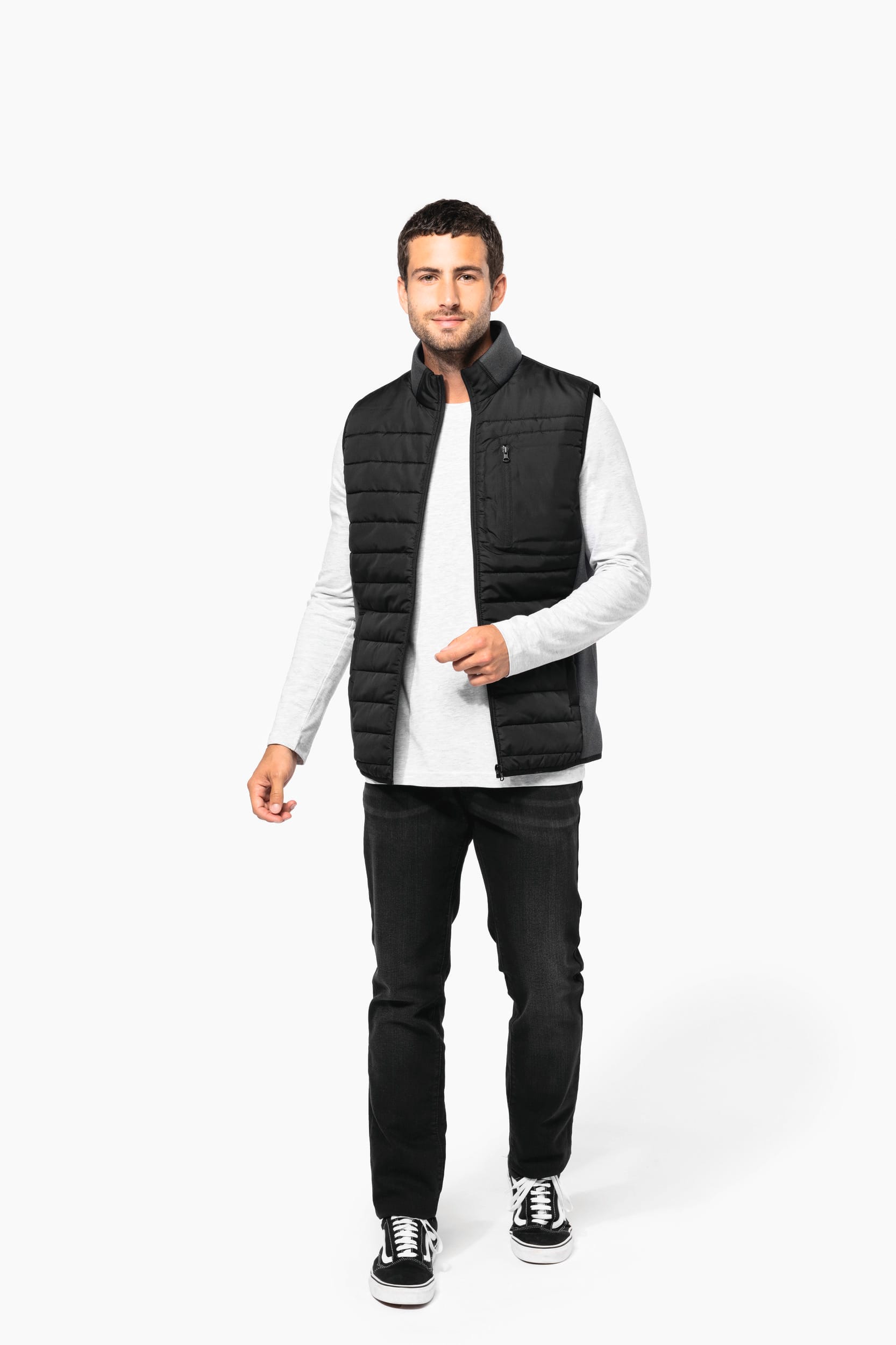 Men’s Hybrid Padded Vest – Recycled Lining | K6170