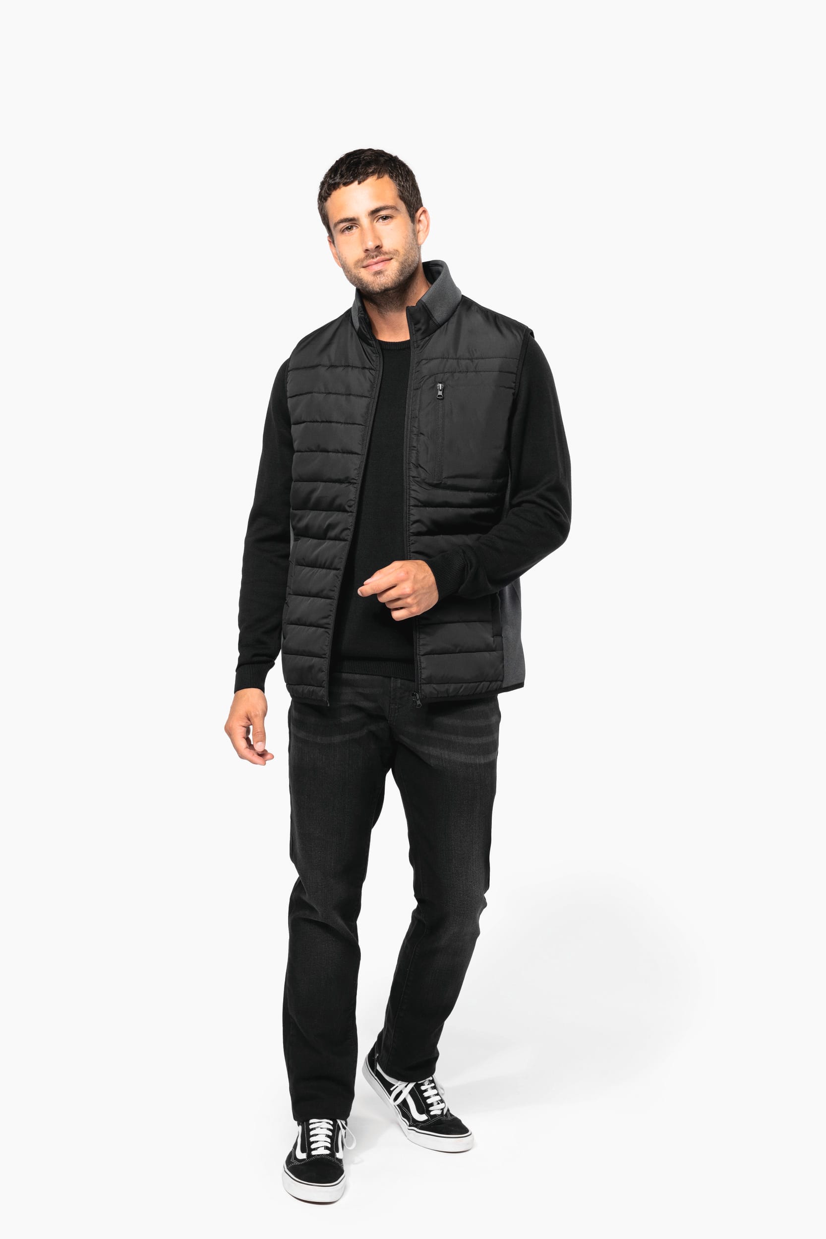 Men’s Hybrid Padded Vest – Recycled Lining | K6170