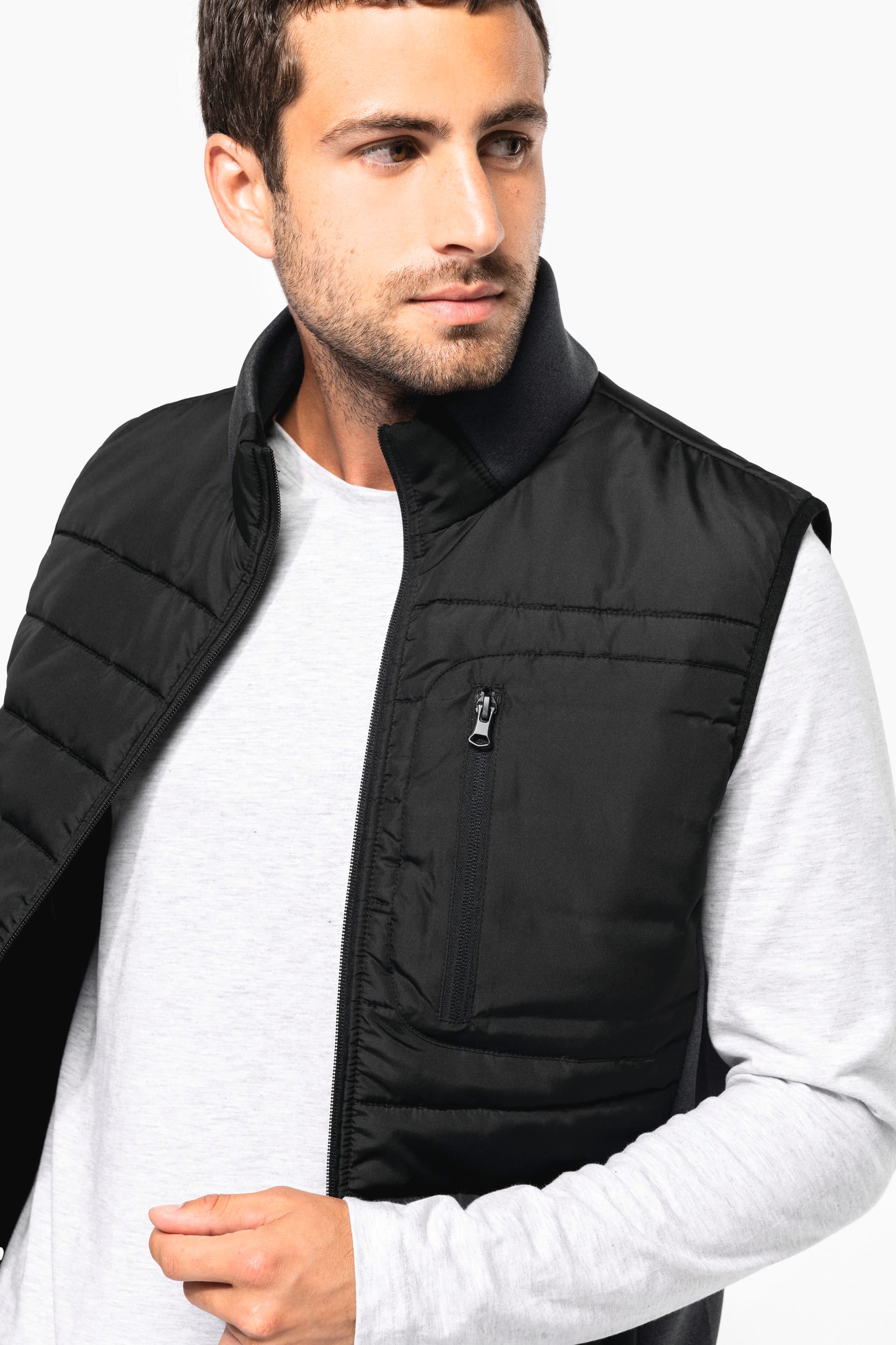 Men’s Hybrid Padded Vest – Recycled Lining | K6170