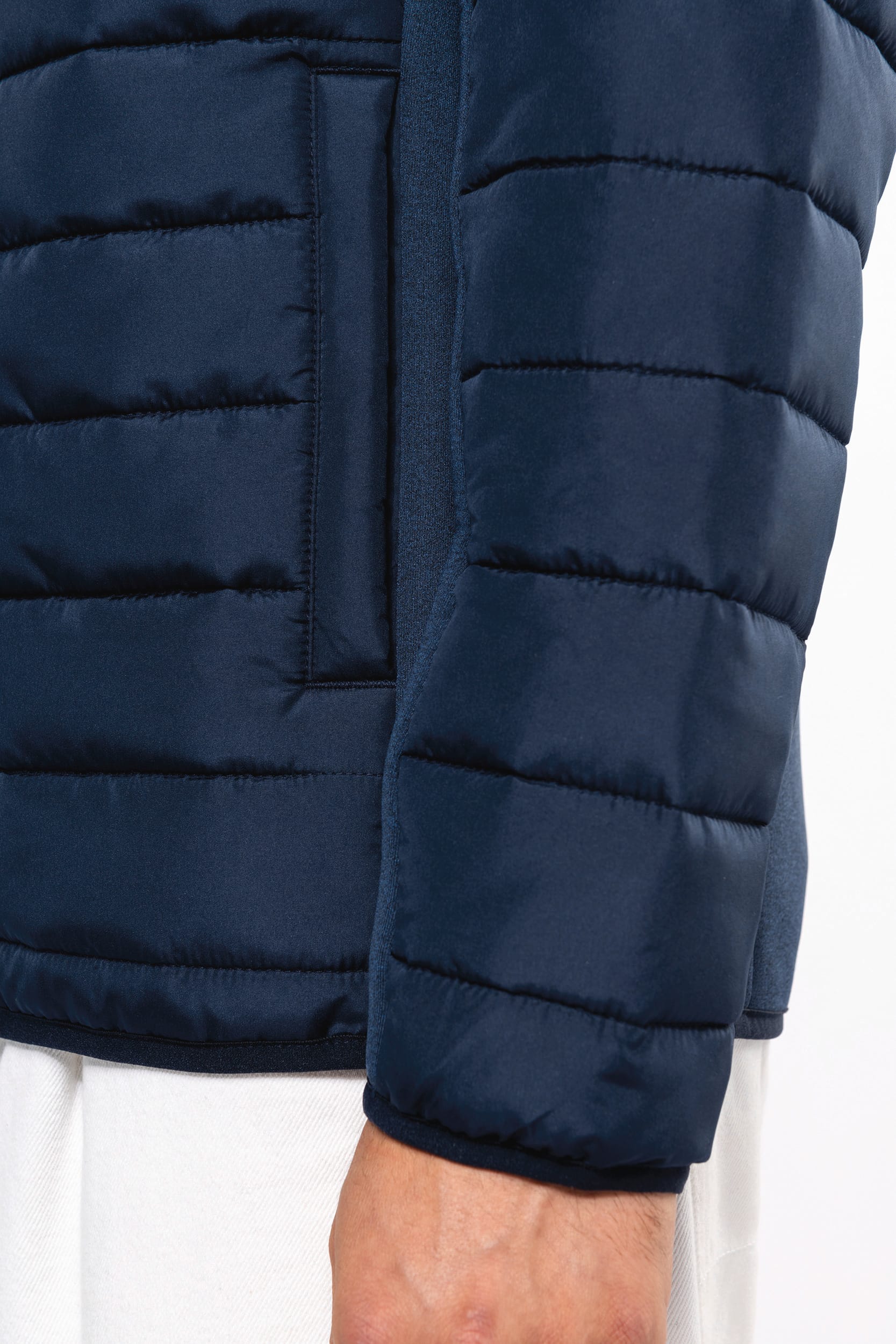 Men’s Hybrid Padded Jacket – Recycled Lining | K6171