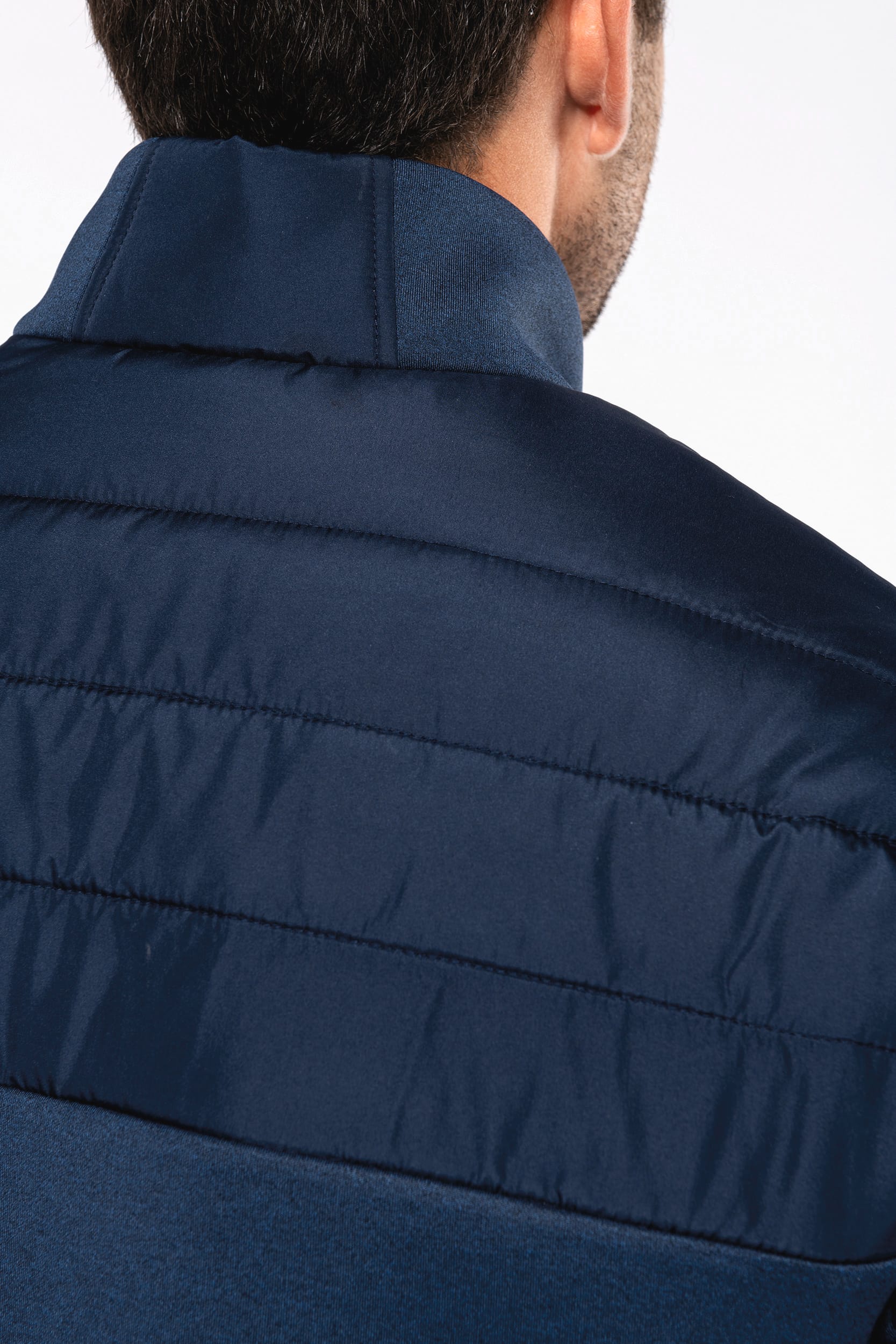 Men’s Hybrid Padded Jacket – Recycled Lining | K6171